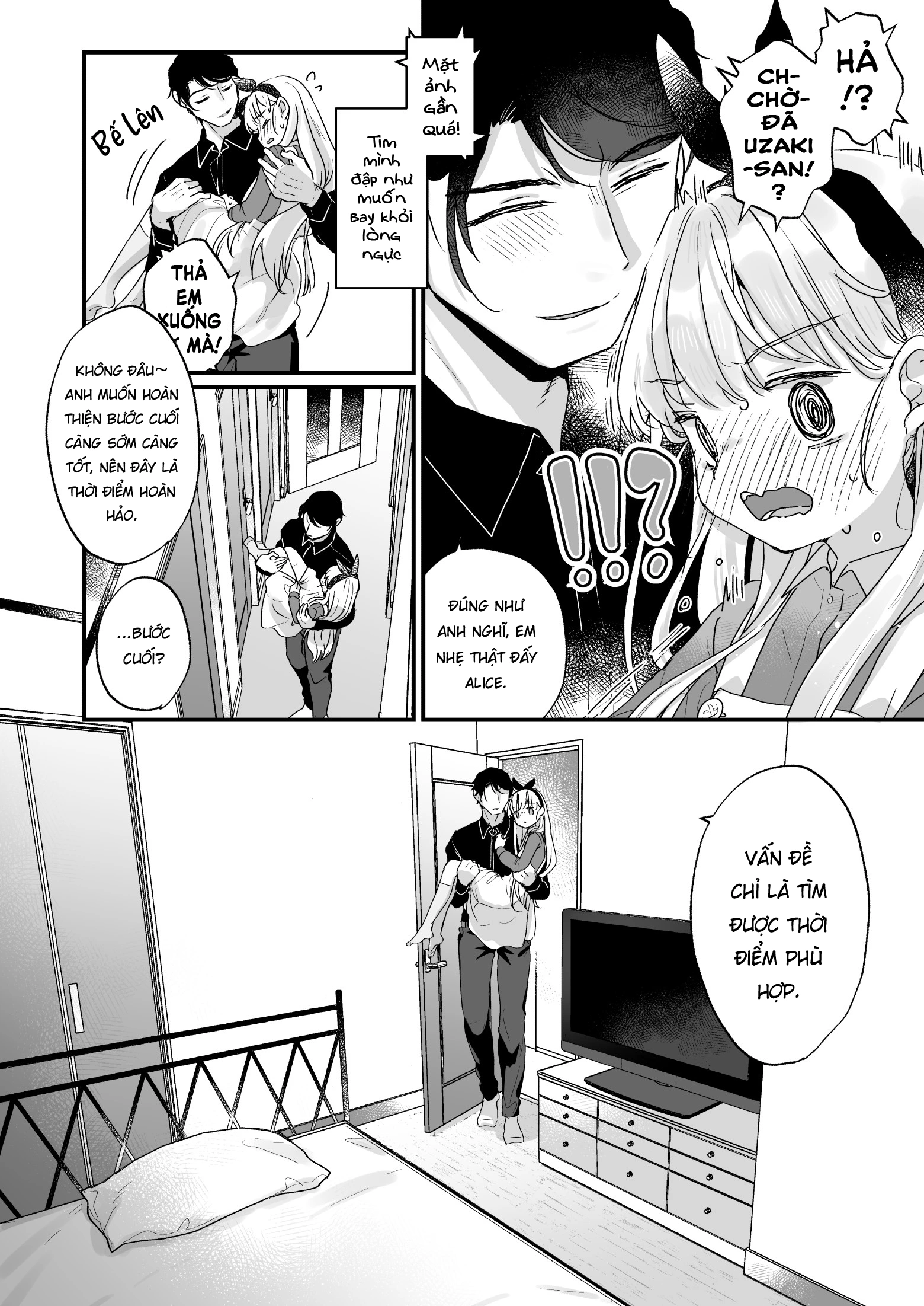 HentaiVN.net - Ảnh 13 - Anh hàng sớm lập dị cứ gọi bé là Alice - Chap 1