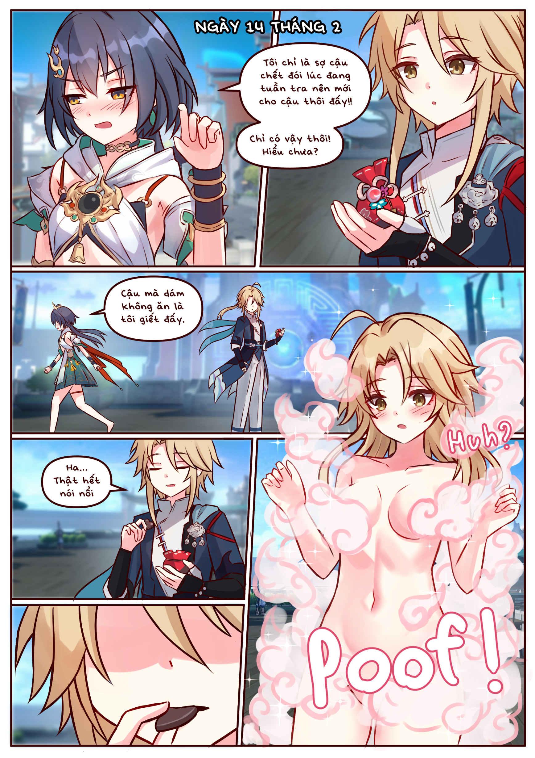 HentaiVN.net - Ảnh 14 - Hành trình đạo dụ của Scott - Chỉnh đốn Hân bi (bonus Valentine)