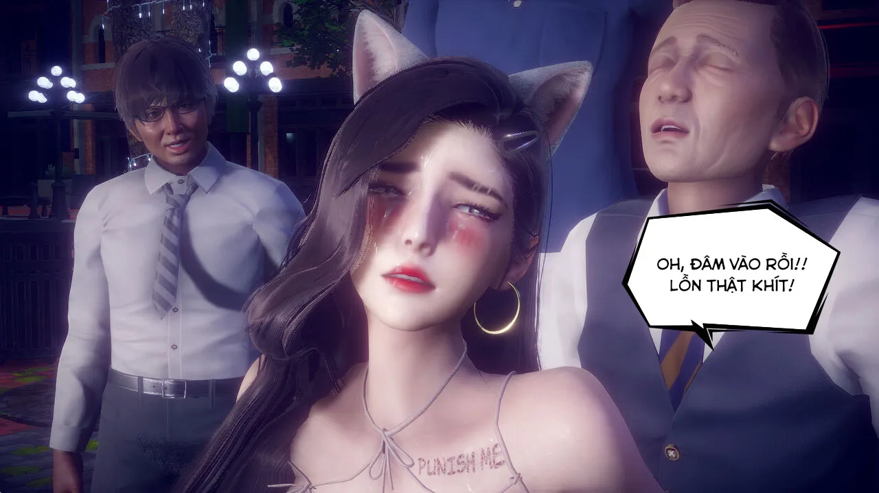 HentaiVN.net - Ảnh 36 - Tiểu Sử Trần Kiều An - Chap 22: Liên tục ăn địt. To quá rồi daddy, chồng ơi đừng qua đây !