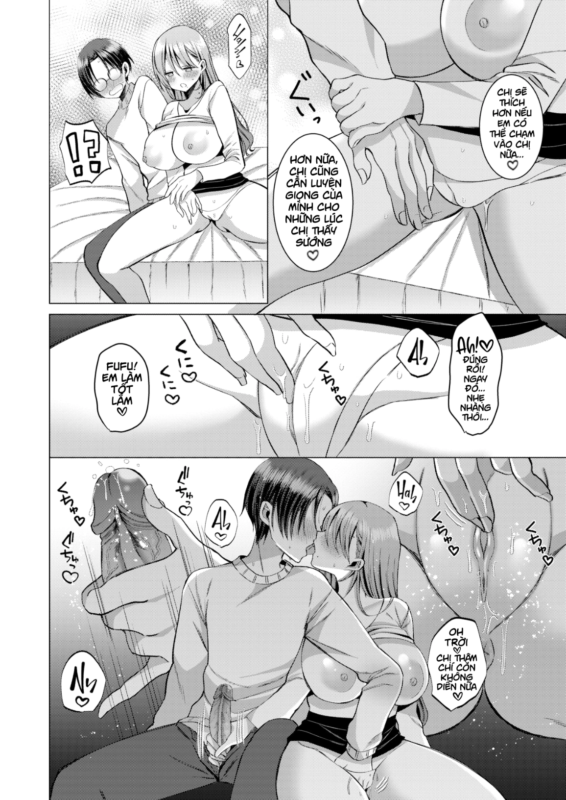 HentaiVN.net - Ảnh 14 - Nobody Told Me My Oshi Was Licking My Ear From Next Door! - Oneshot