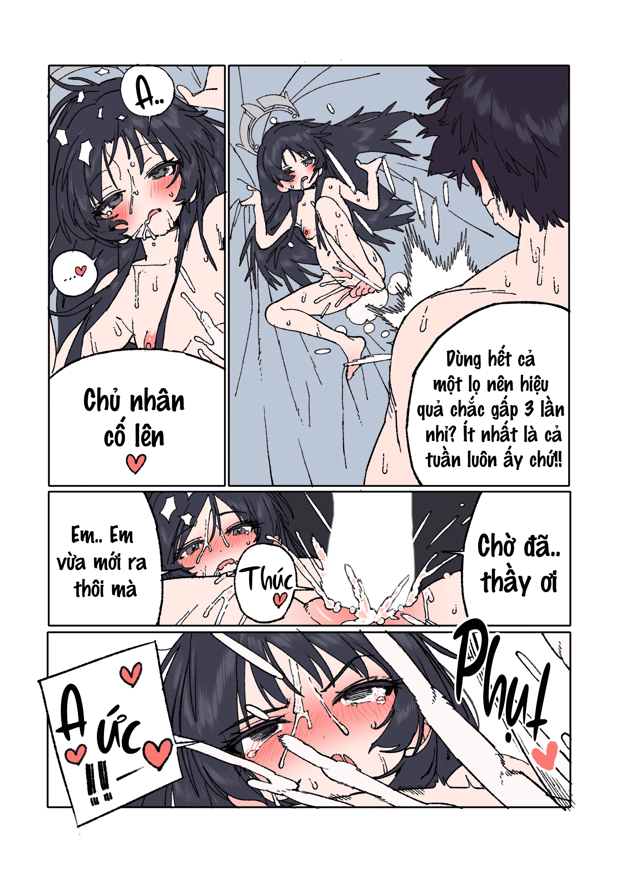 HentaiVN.net - Ảnh 14 - Cuốn Sách Tình Yêu Của Kisaki & Sensei - Oneshot