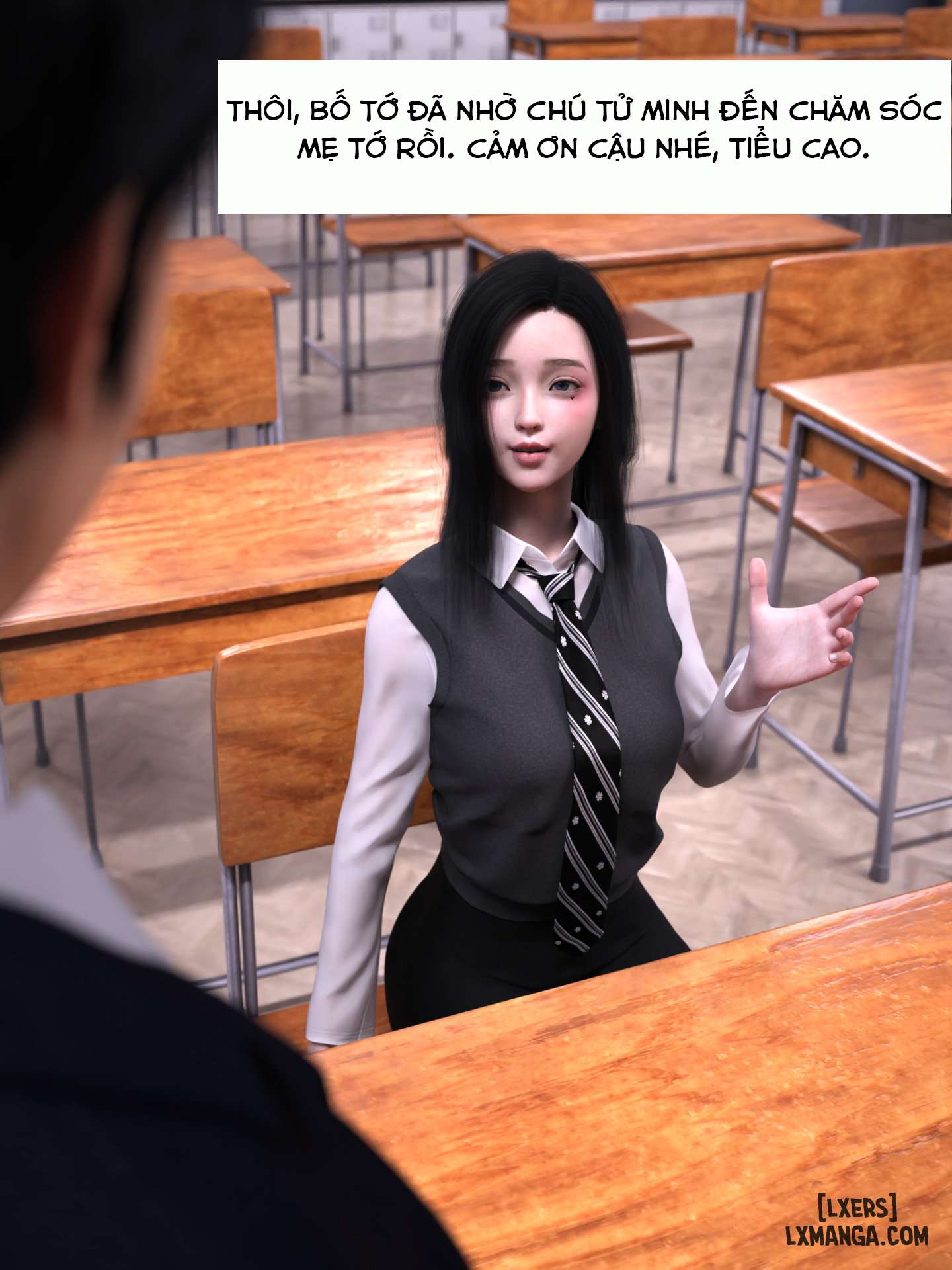 HentaiVN.net - Ảnh 13 - Chăm Sóc Vợ Và Con Gái Thằng Bạn - Chapter 2