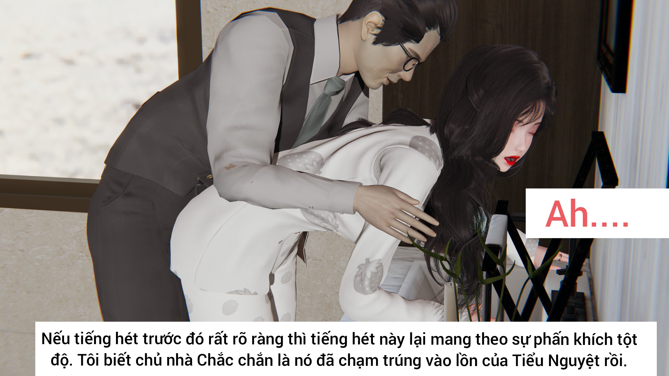 HentaiVN.net - Ảnh 14 - Vạch trần bạn gái Tiểu Nguyệt - Chap3: buổi tụ họp