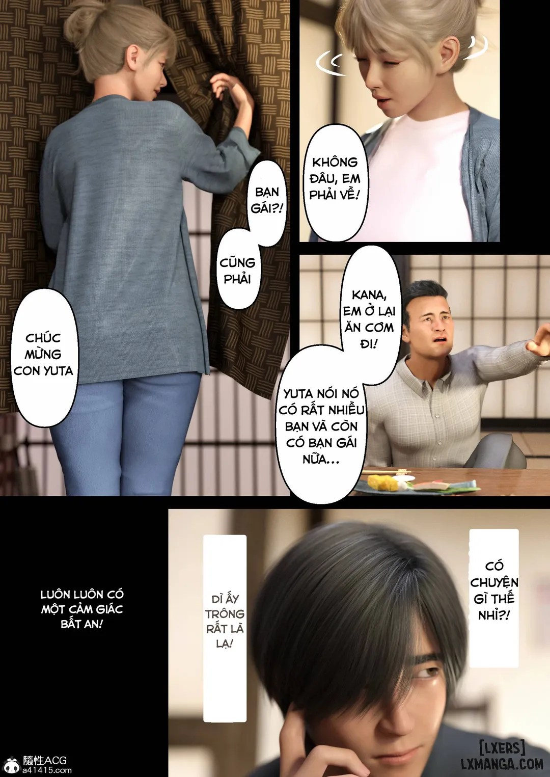 HentaiVN.net - Ảnh 14 - Ký ức về mùa hè với dì - Oneshot
