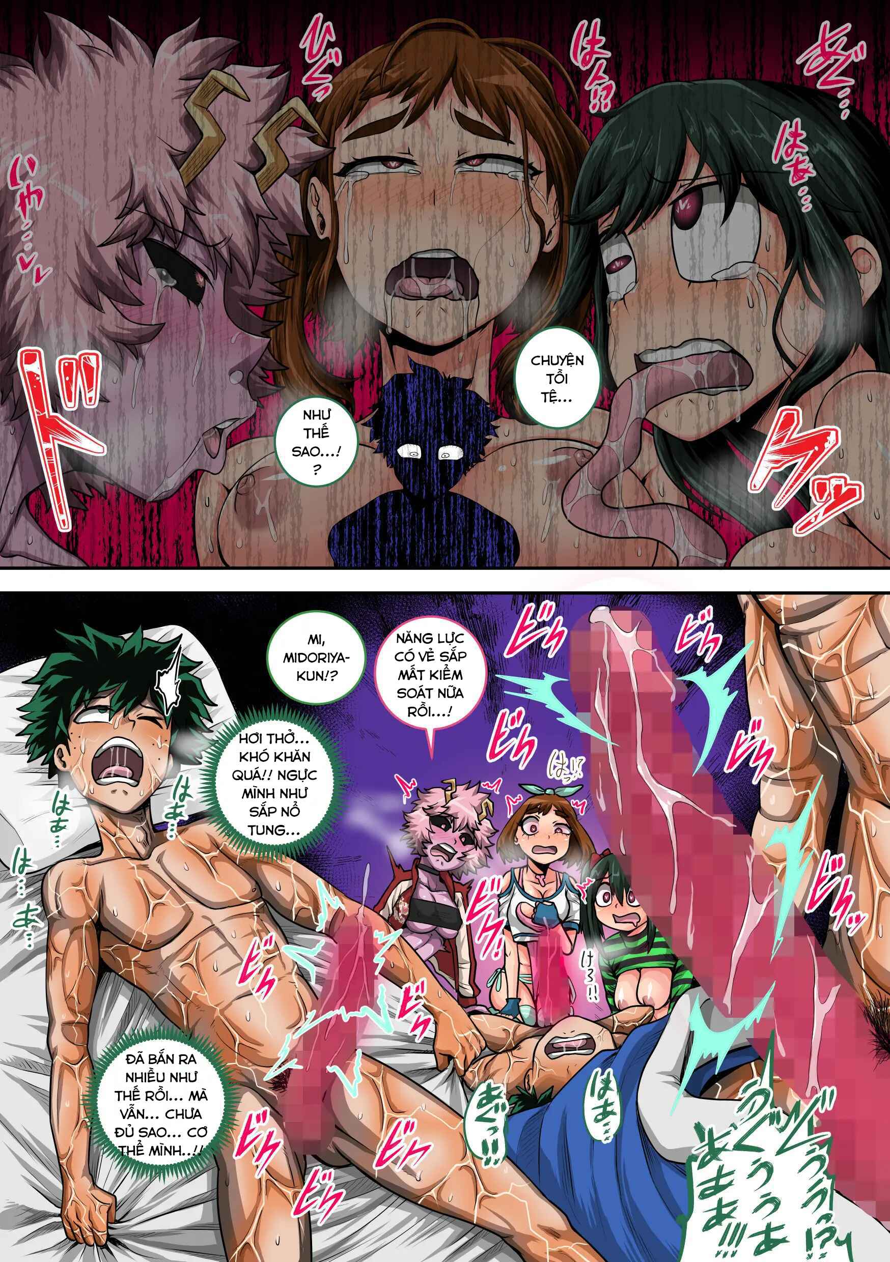 HentaiVN.net - Ảnh 14 - Boku no Harem Academia Ch. 8: Kanojo-tachi no Kesshin - part-2