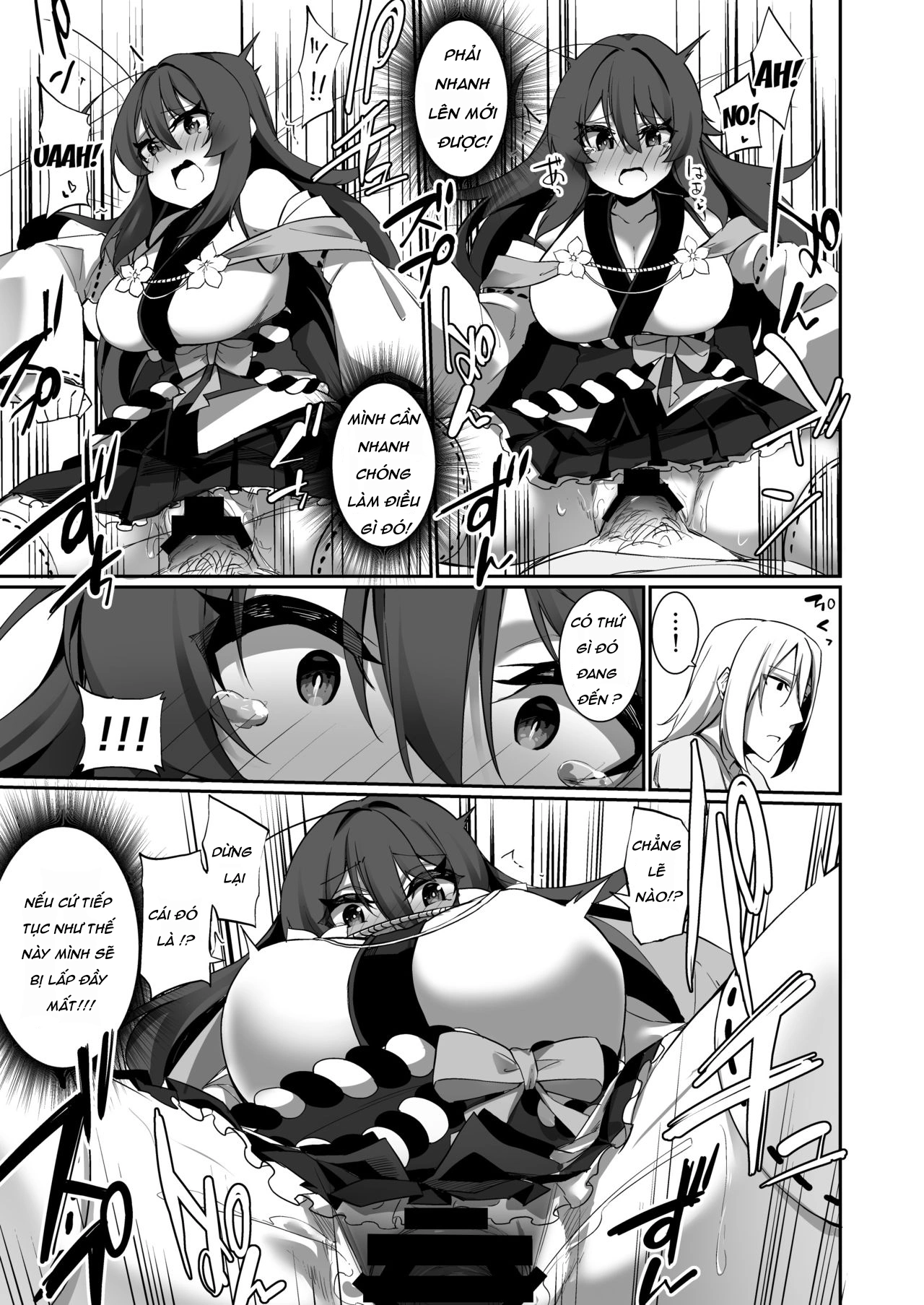 HentaiVN.net - Ảnh 14 - TS Miko-san wa Aragaitai! - Oneshot