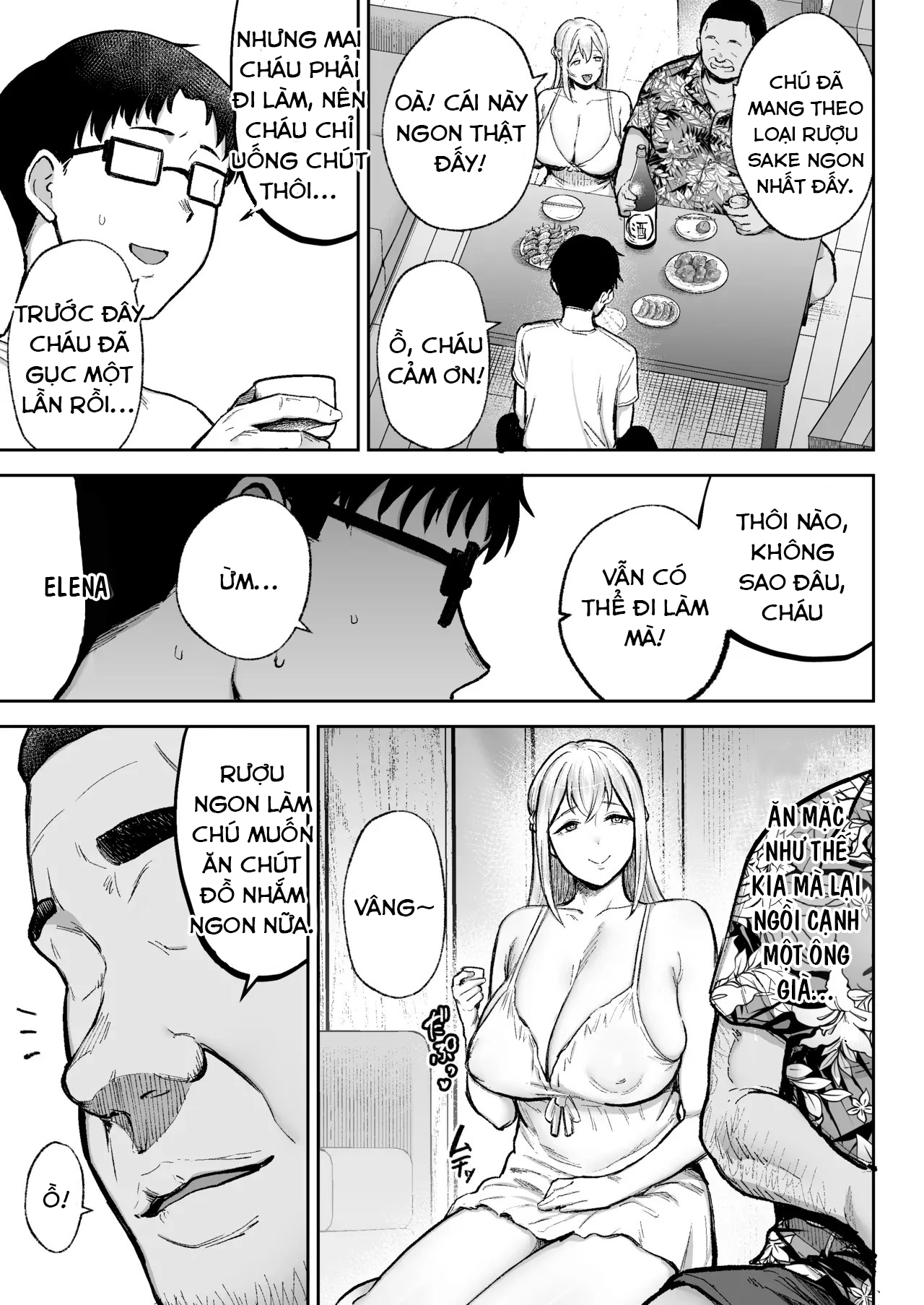 HentaiVN.net - Ảnh 14 - Netorareta Bakunyuu Blonde Zuma Elena 3 MTL - Oneshot