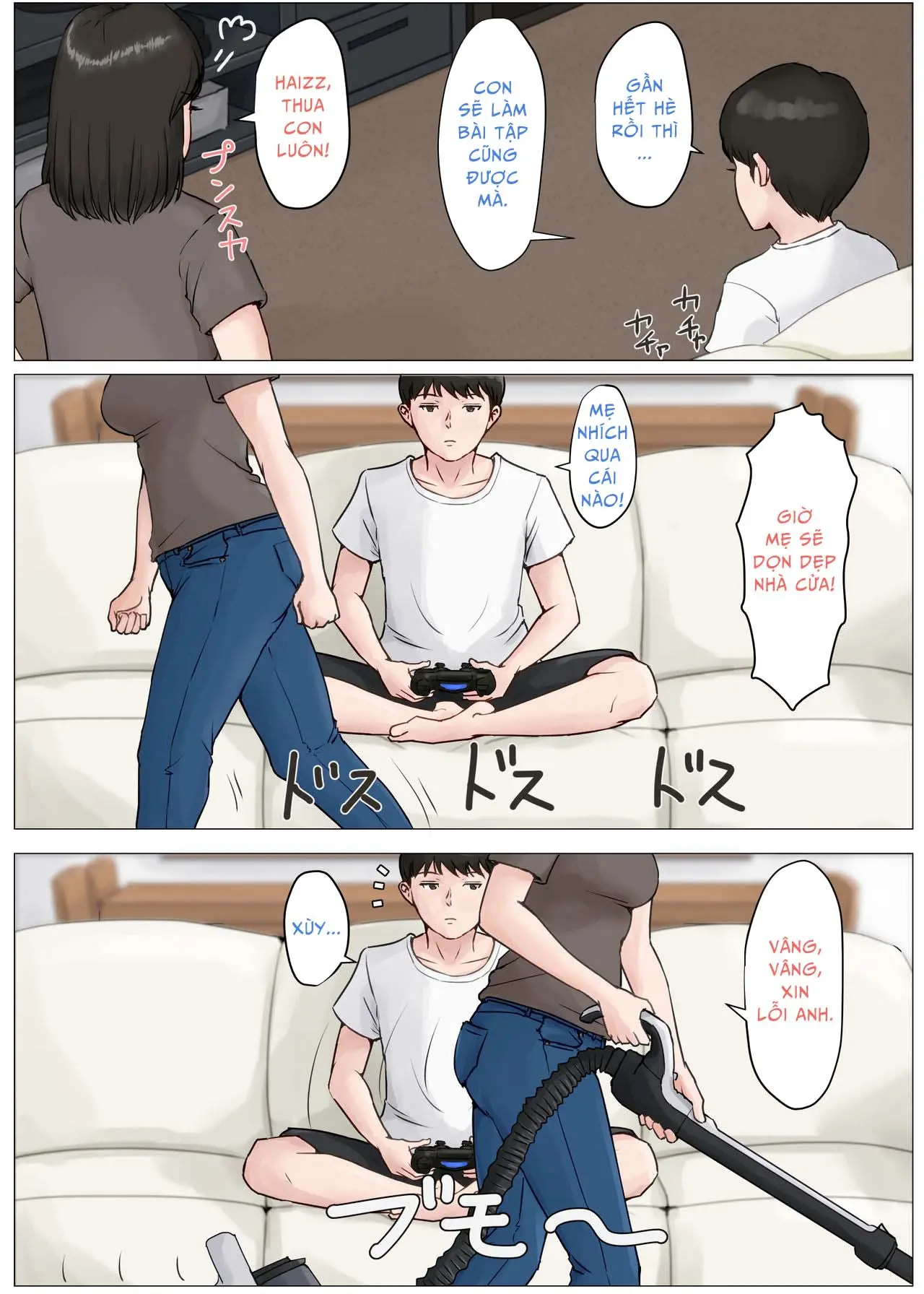 HentaiVN.net - Ảnh 14 - Zoku Kaa-san Ja Nakya Dame Nan Da!! - Chap 3