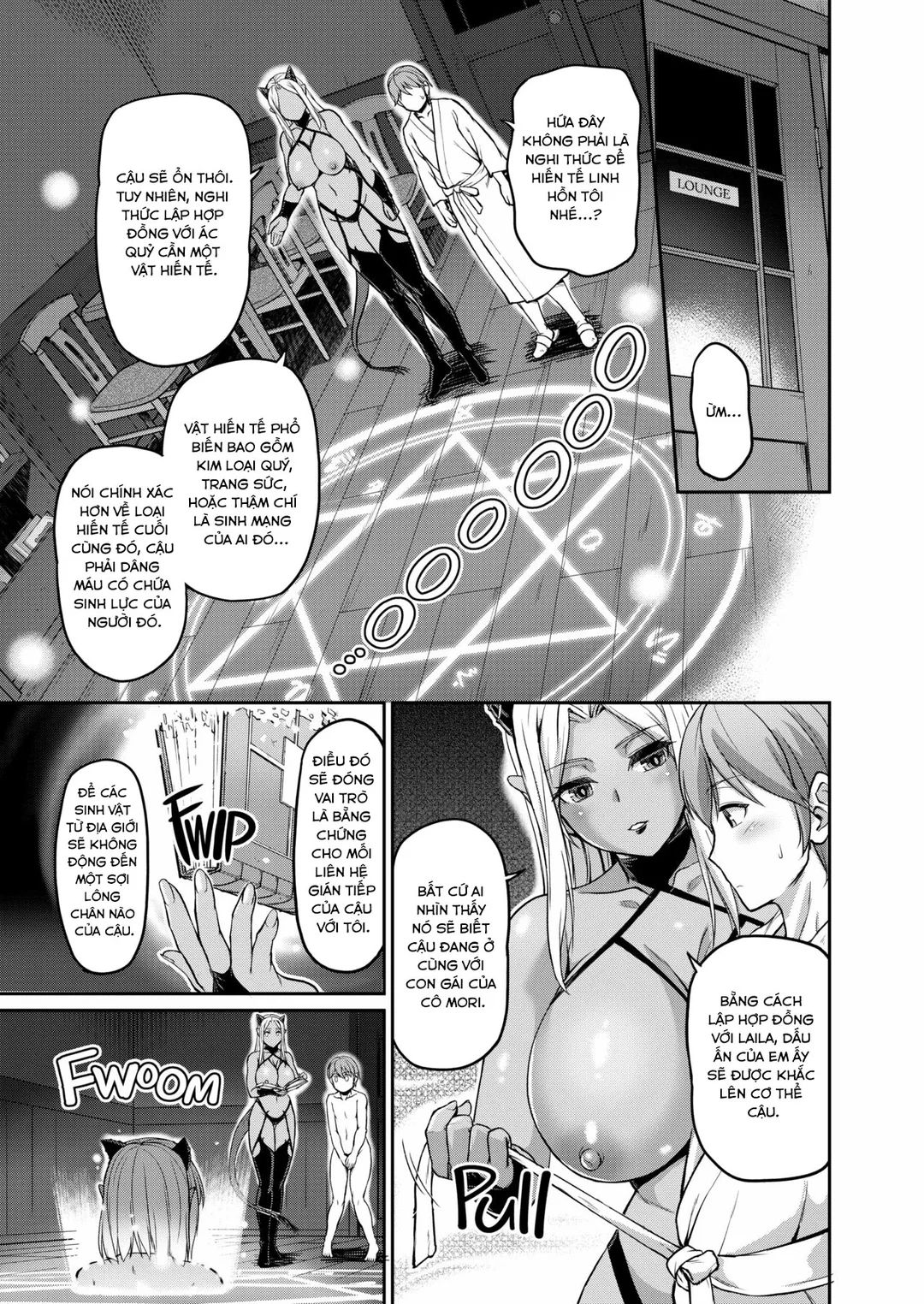 HentaiVN.net - Ảnh 13 - Cuộc sống hàng ngày tại Nữ quái trang viên - Ch. 9