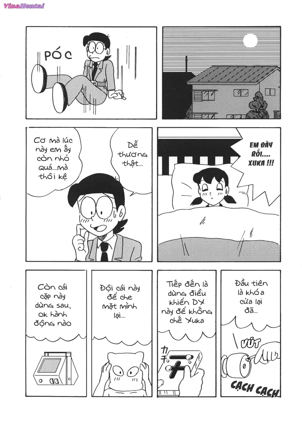 HentaiVN.net - Ảnh 9 - Thánh Nôbita Hentai - Tập 17 - Đêm Tân Hôn Của Thánh Nôbita