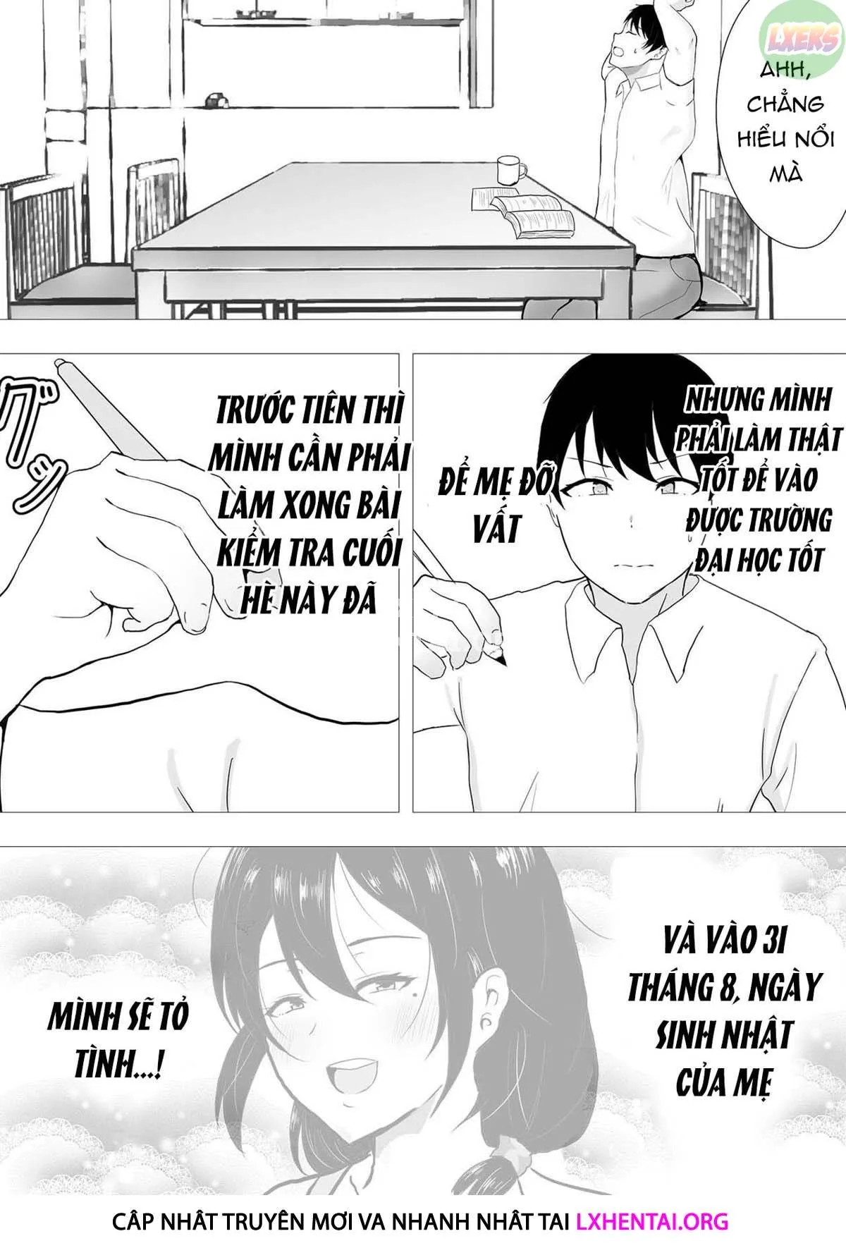 HentaiVN.net - Ảnh 13 - TomoKano Kaa-chan~ Daisuki na Ore no Hahaoya wa Aho na Shinyuu no Kanojo~ [My Mom Is My Friend's Girlfriend] - Chap 2