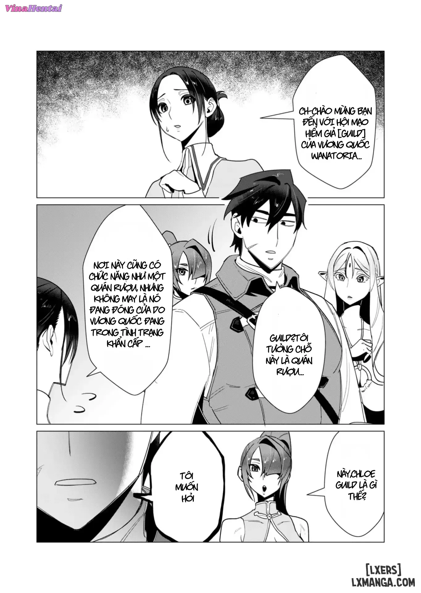 HentaiVN.net - Ảnh 13 - Vị Anh Hùng Muốn “Vợ Người Ta” Làm Phần Thưởng - Chap 10 : Dũng Sĩ x Nữ Hiệp Sĩ x Orc King