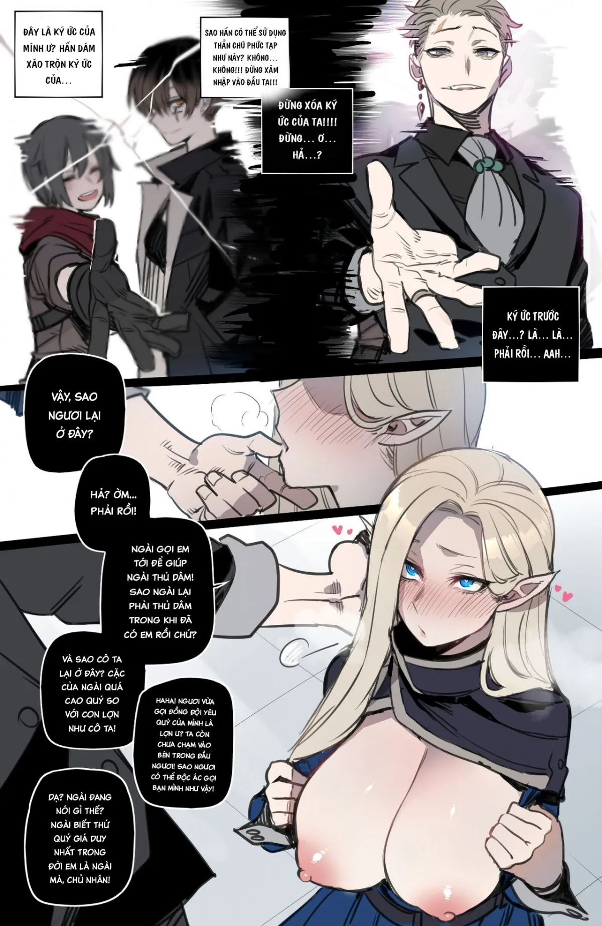 HentaiVN.net - Ảnh 13 - Bad Ending Party - Ending 1: New Master!