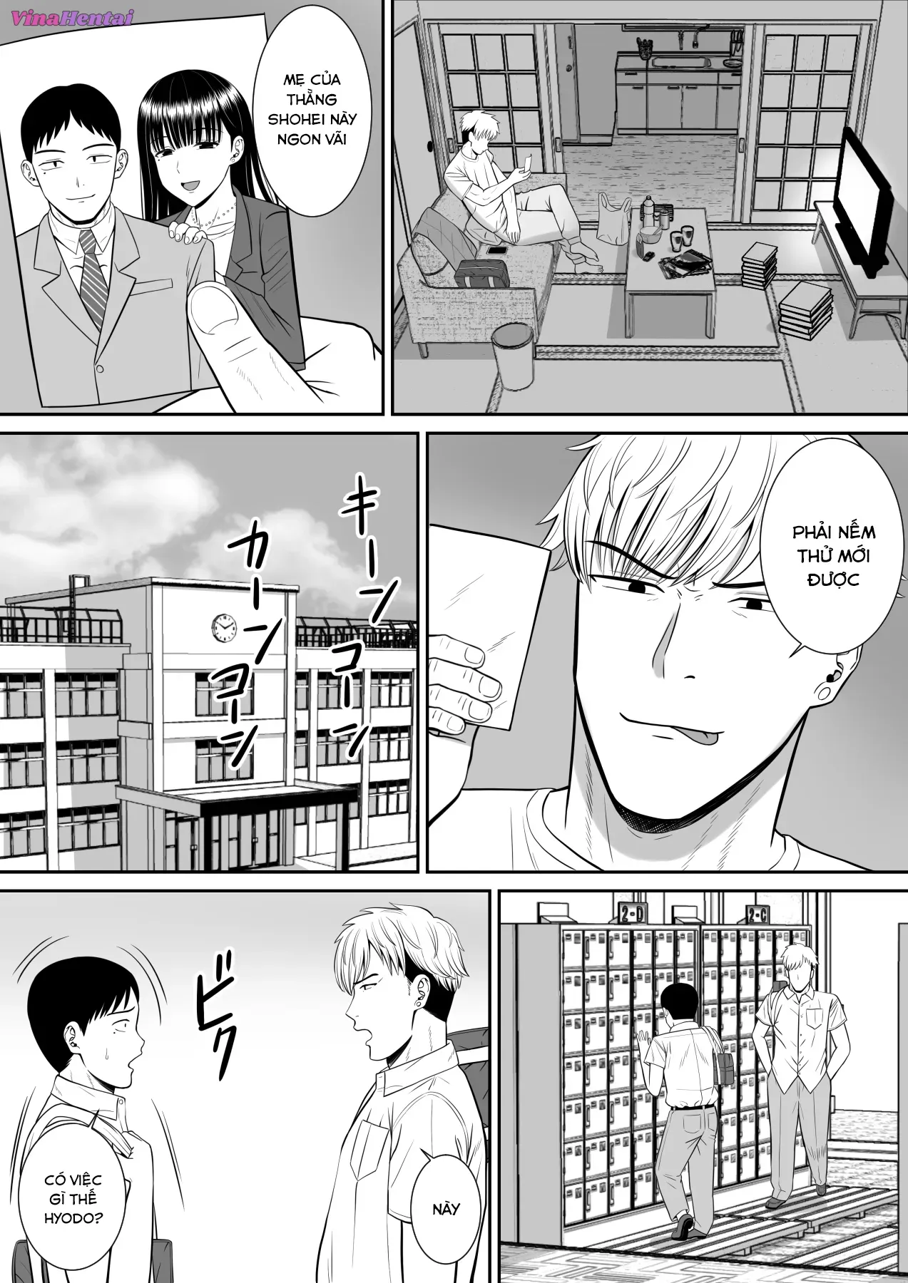 HentaiVN.net - Ảnh 11 - Thằng bắt nạt tôi nó địt mẹ tôi!?  - Chap 1
