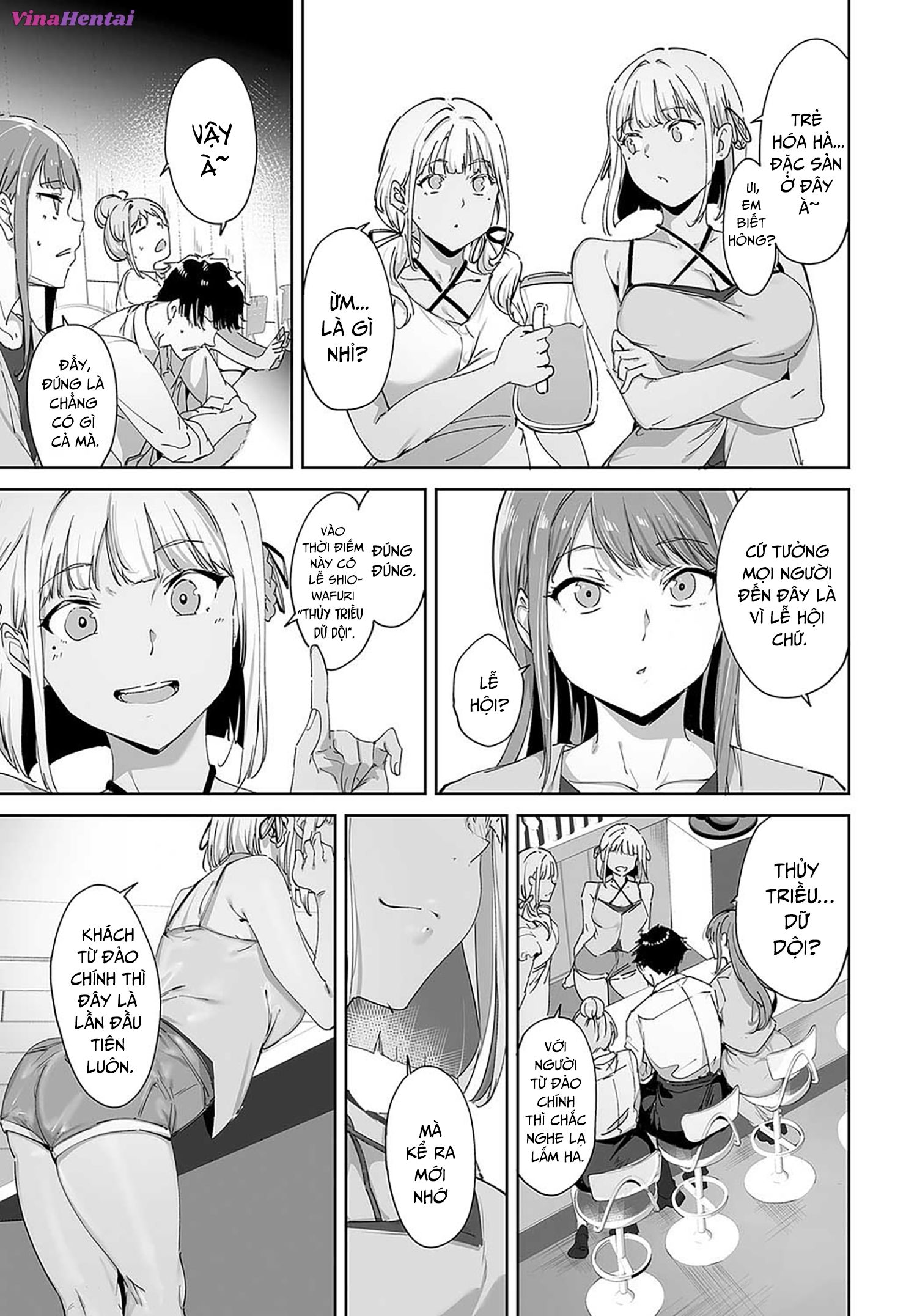 HentaiVN.net - Ảnh 15 - Hòn đảo phi luân lý - Chap 1: Bị 2 chị em trên đảo dụ dỗ.