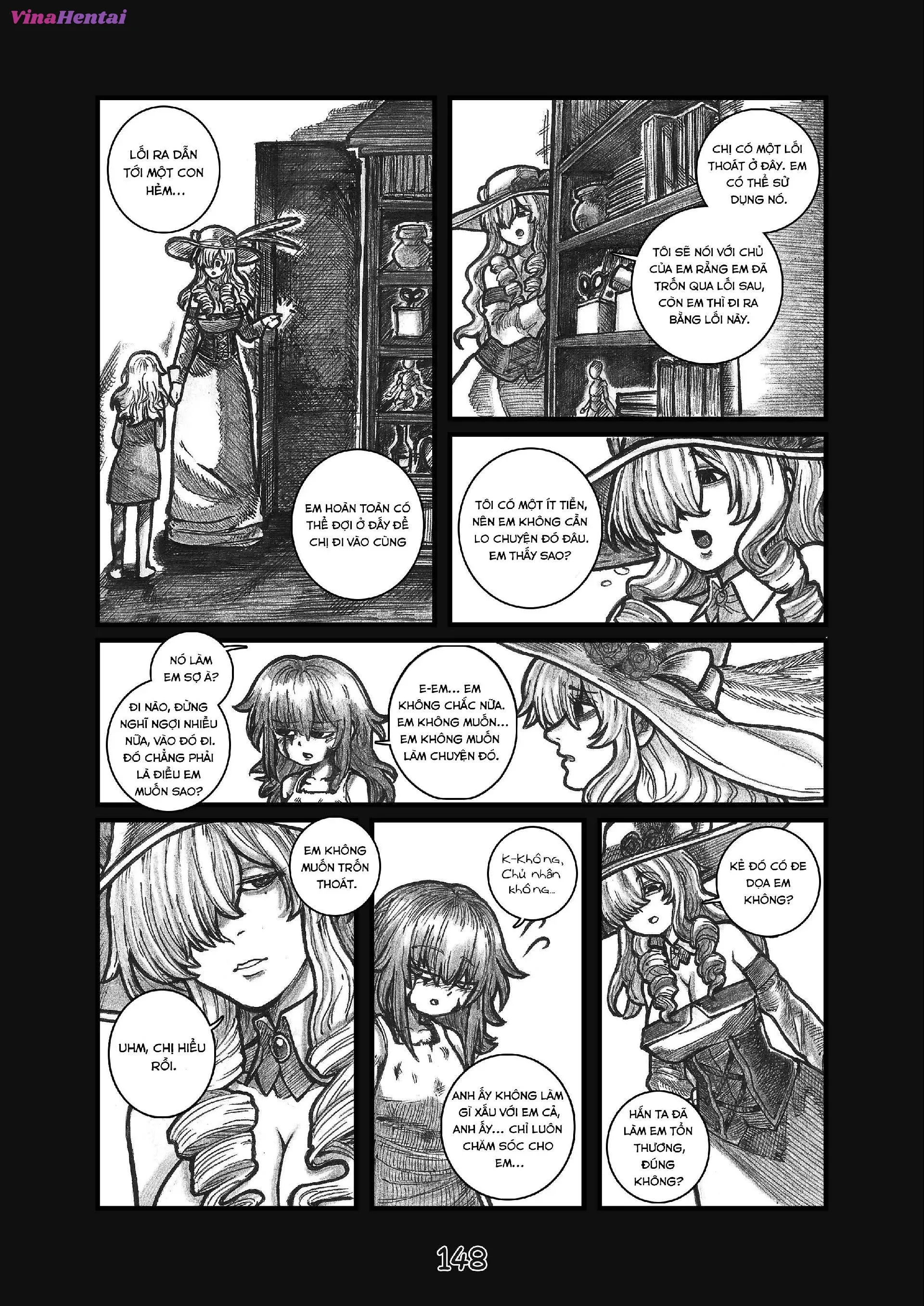 HentaiVN.net - Ảnh 13 - Life With A Slave -Teaching Feeling - 9_chaper-9