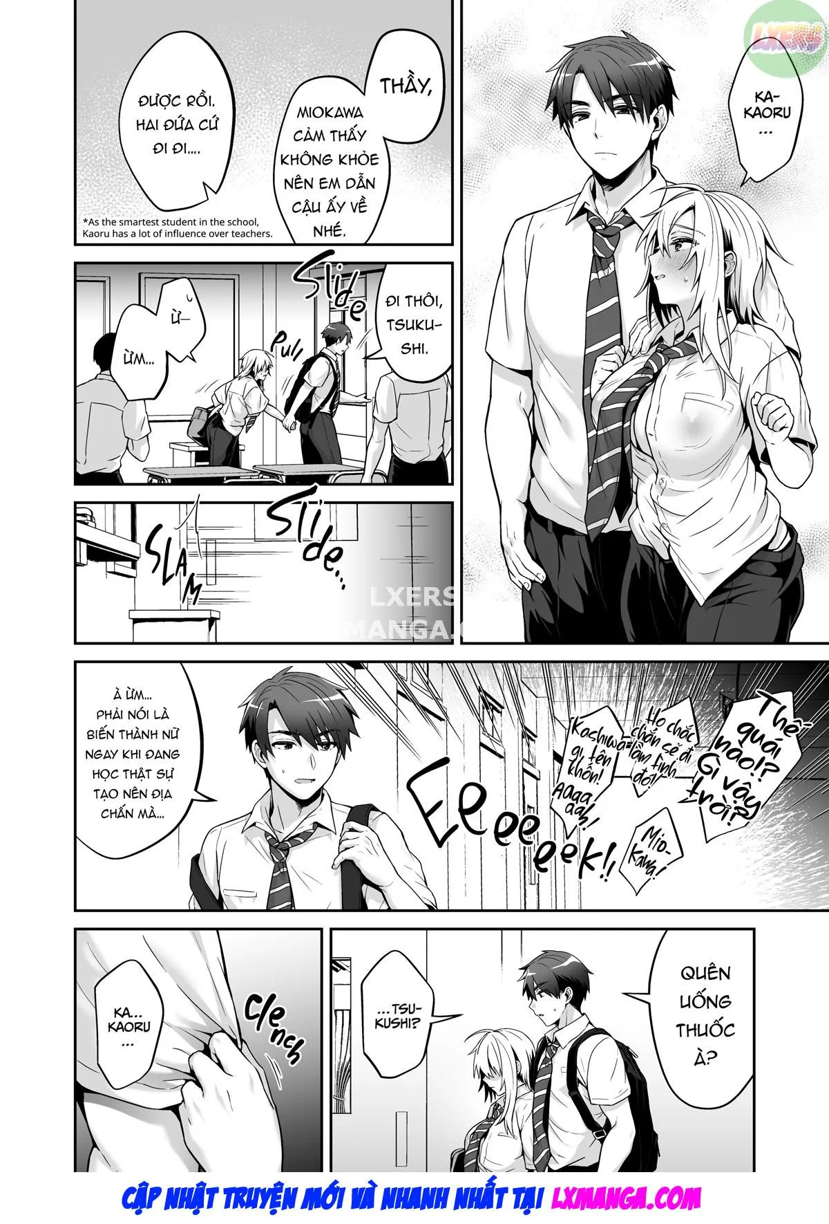 HentaiVN.net - Ảnh 13 - Ore No Shinyuu Wa TS (Seitenka) Taishitsu - Chap 3