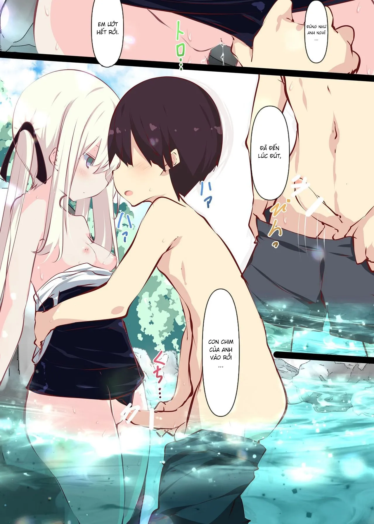 HentaiVN.net - Ảnh 13 - Natsuyasumi dakara Muteikou na Itoko ni Chinko Ireru Hanashi - Chap 3