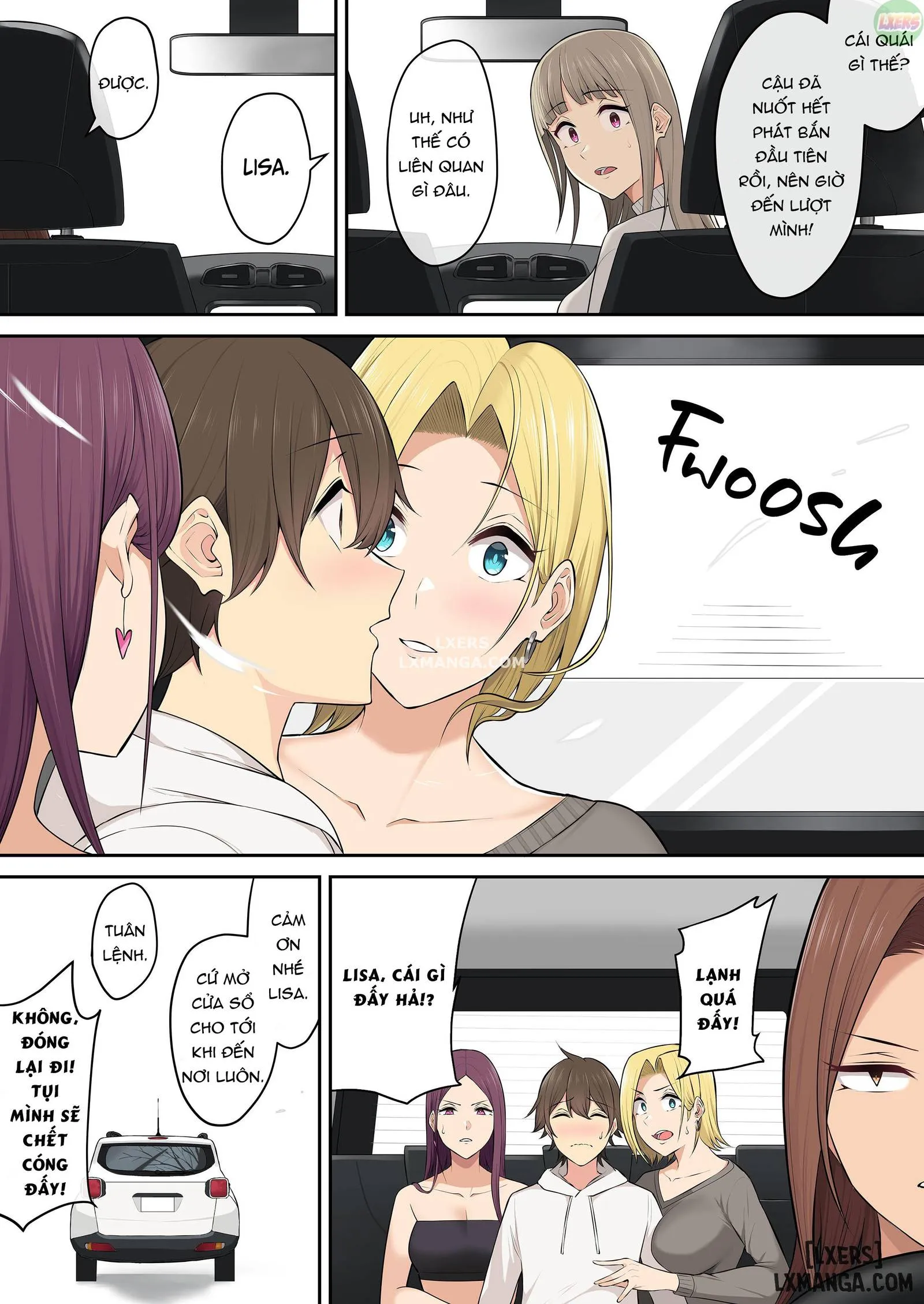 HentaiVN.net - Ảnh 13 - Imaizumi đưa cả bầy Gyaru về nhà mình - Chapter 5