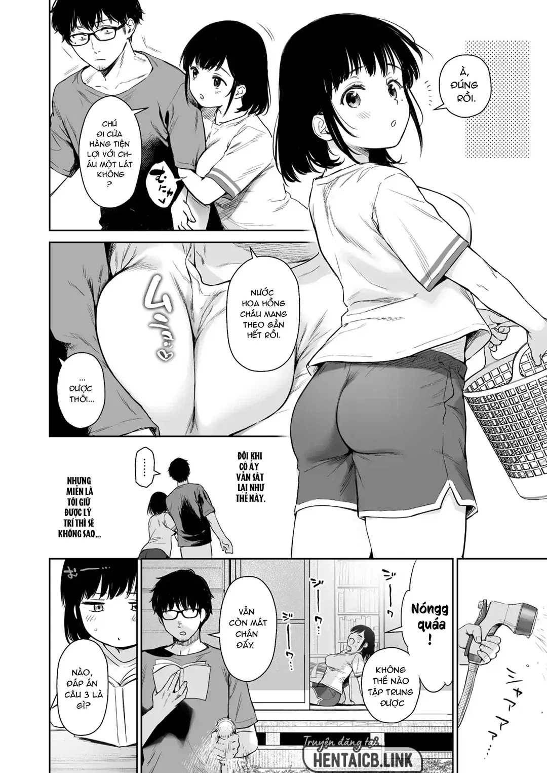 HentaiVN.net - Ảnh 13 - Một mùa hè cùng cháu gái - Oneshot