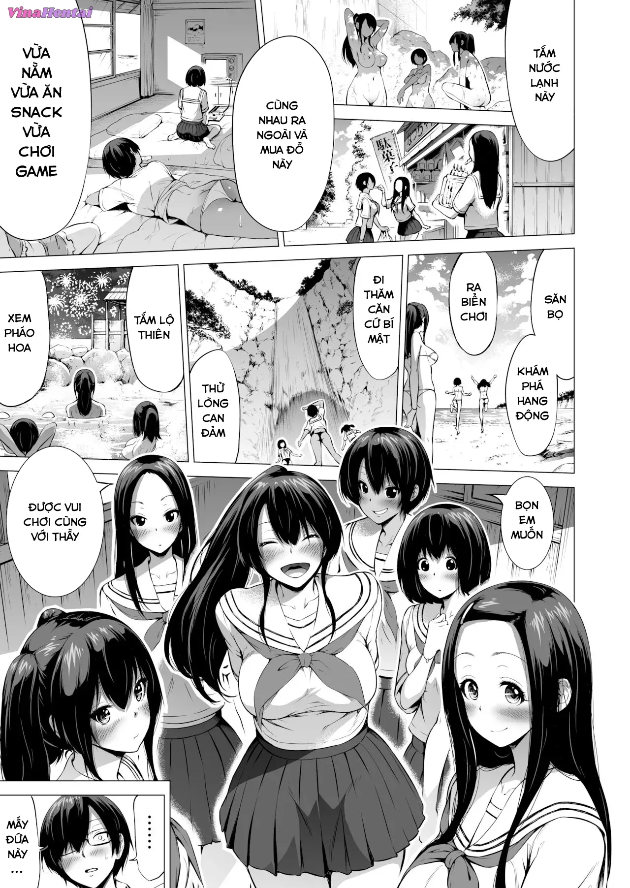 HentaiVN.net - Ảnh 12 - Thiên đường của Nanaka ~ Ngôi trường vùng quê với dàn harem mỹ nữ - Chap 0