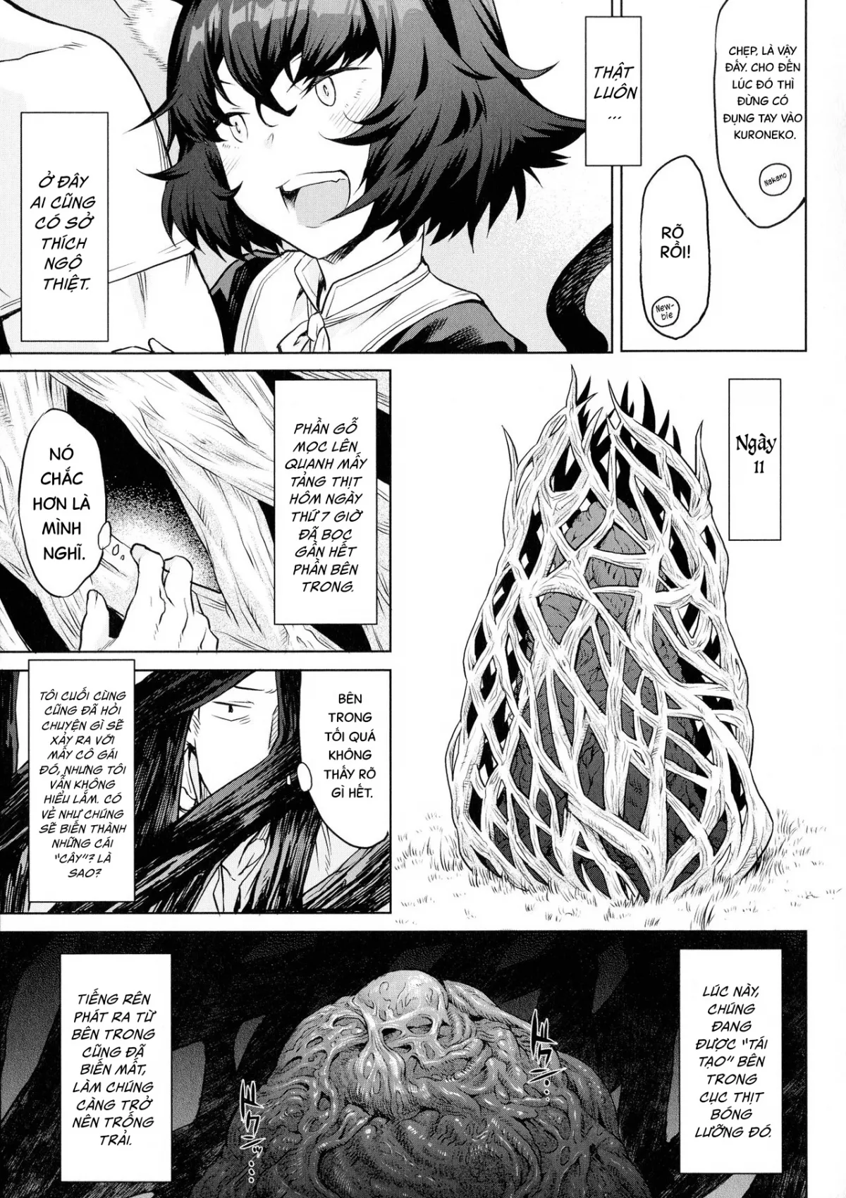 HentaiVN.net - Ảnh 13 - Cây kí sinh trùng. [Kiseiju] - Chap 3
