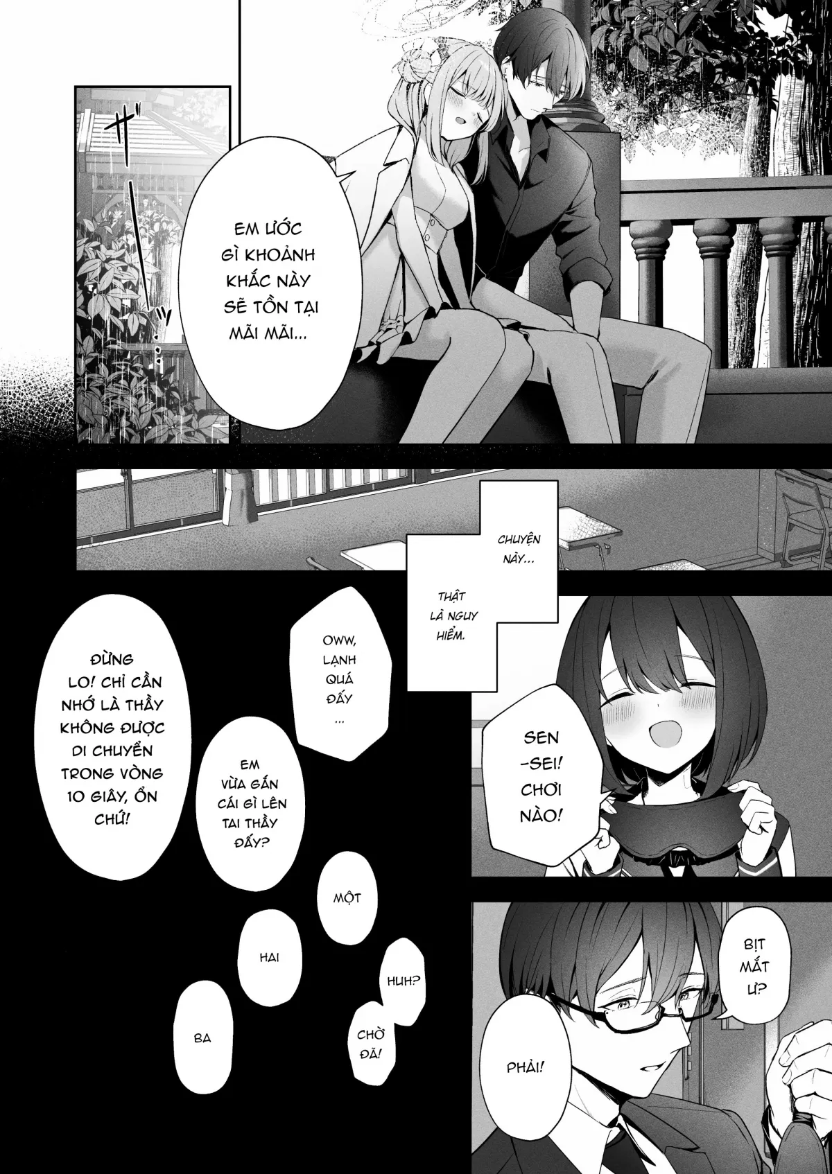 HentaiVN.net - Ảnh 13 - Tia nắng của khuyết trăng [Mikazuki no Pierce Hole; Pierce Hole of The Cresent Moon] - Oneshot