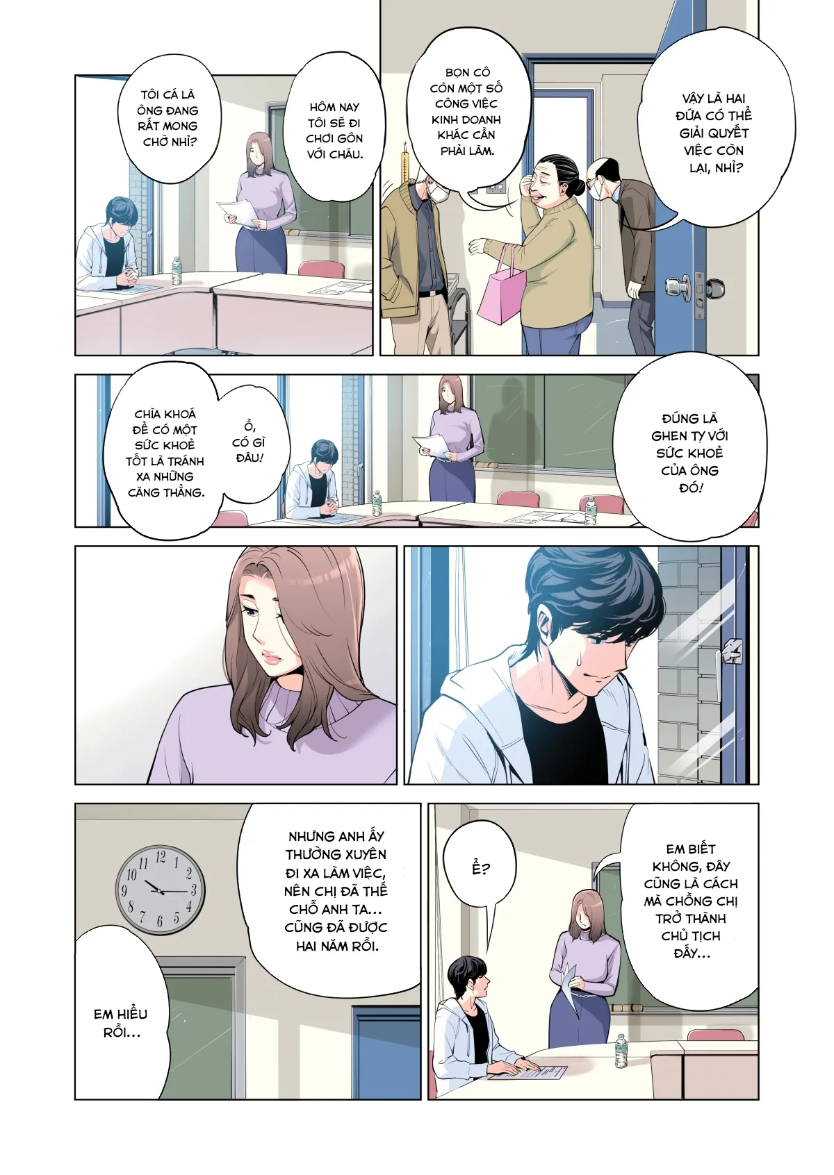 HentaiVN.net - Ảnh 13 - Những cô trợ lý đã có chồng 1 - Chap 1
