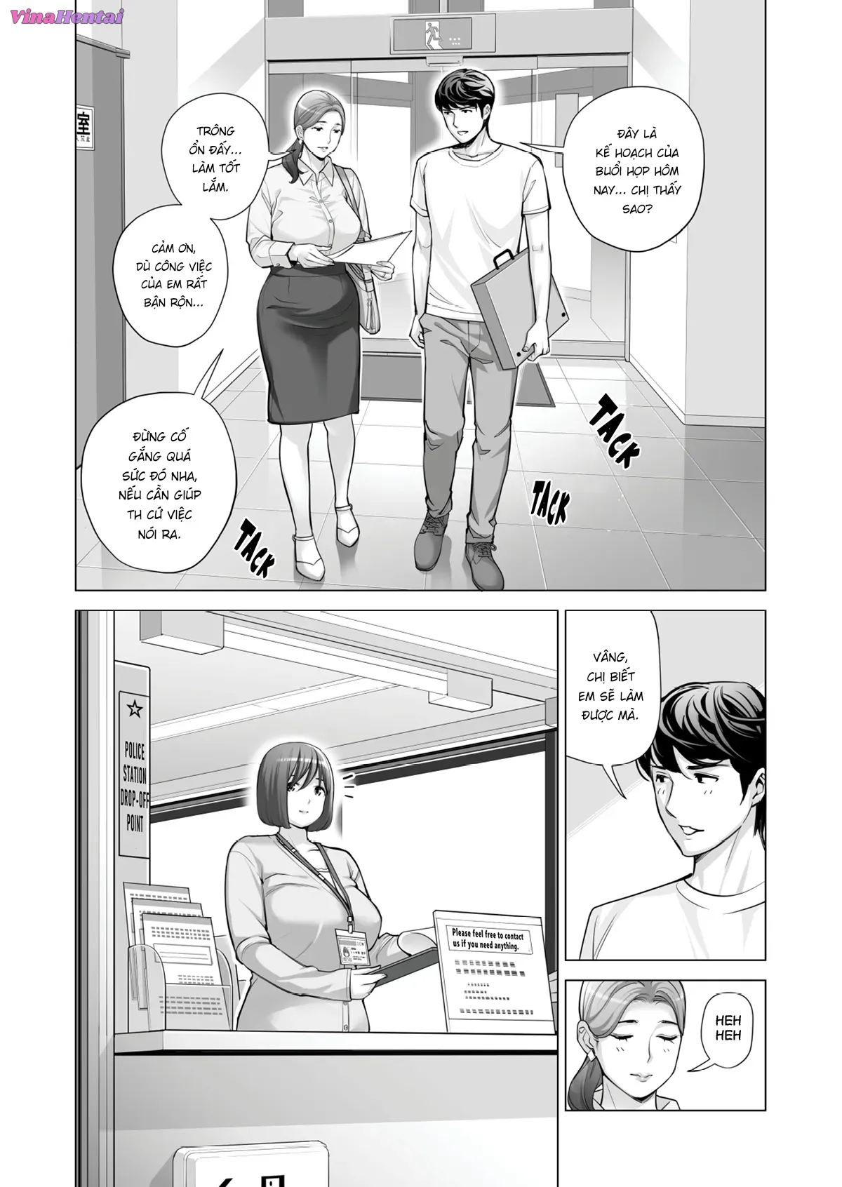 HentaiVN.net - Ảnh 13 - Những cô trợ lý đã có chồng 1-5 - Chap 3