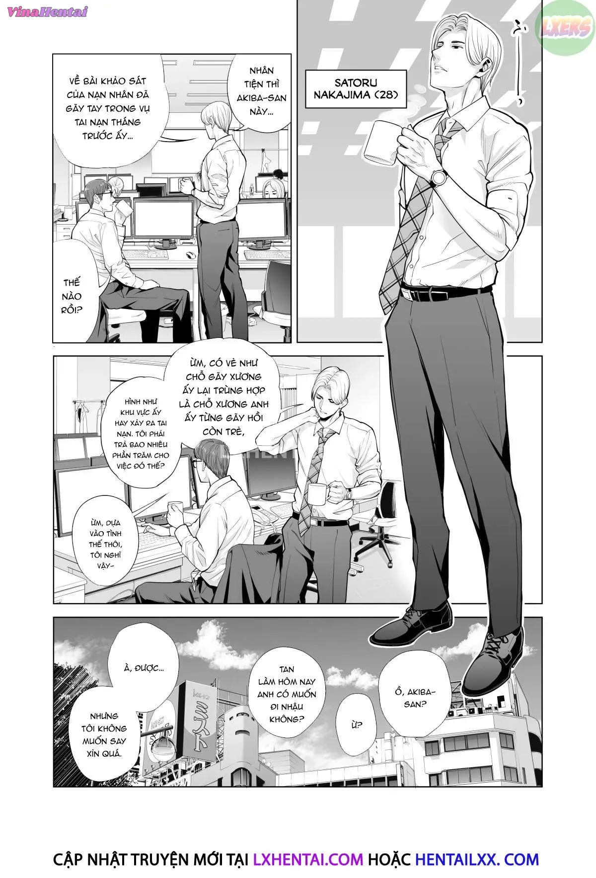 HentaiVN.net - Ảnh 13 - A Housewife Stolen By A Coworker Besides Her Blackout Drunk Husband [Tsukiyo No Midare Zake (Zenpen) Moonlit Intoxication; Tsukiyo No Midare Zake (Kouhen) Moonlit Intoxication] - Chap 1