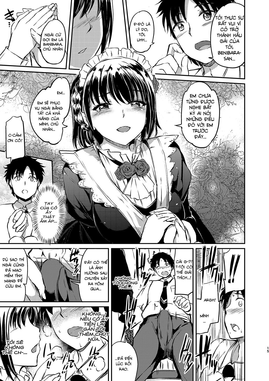 HentaiVN.net - Ảnh 14 - Akuma De Maid - Chương 1
