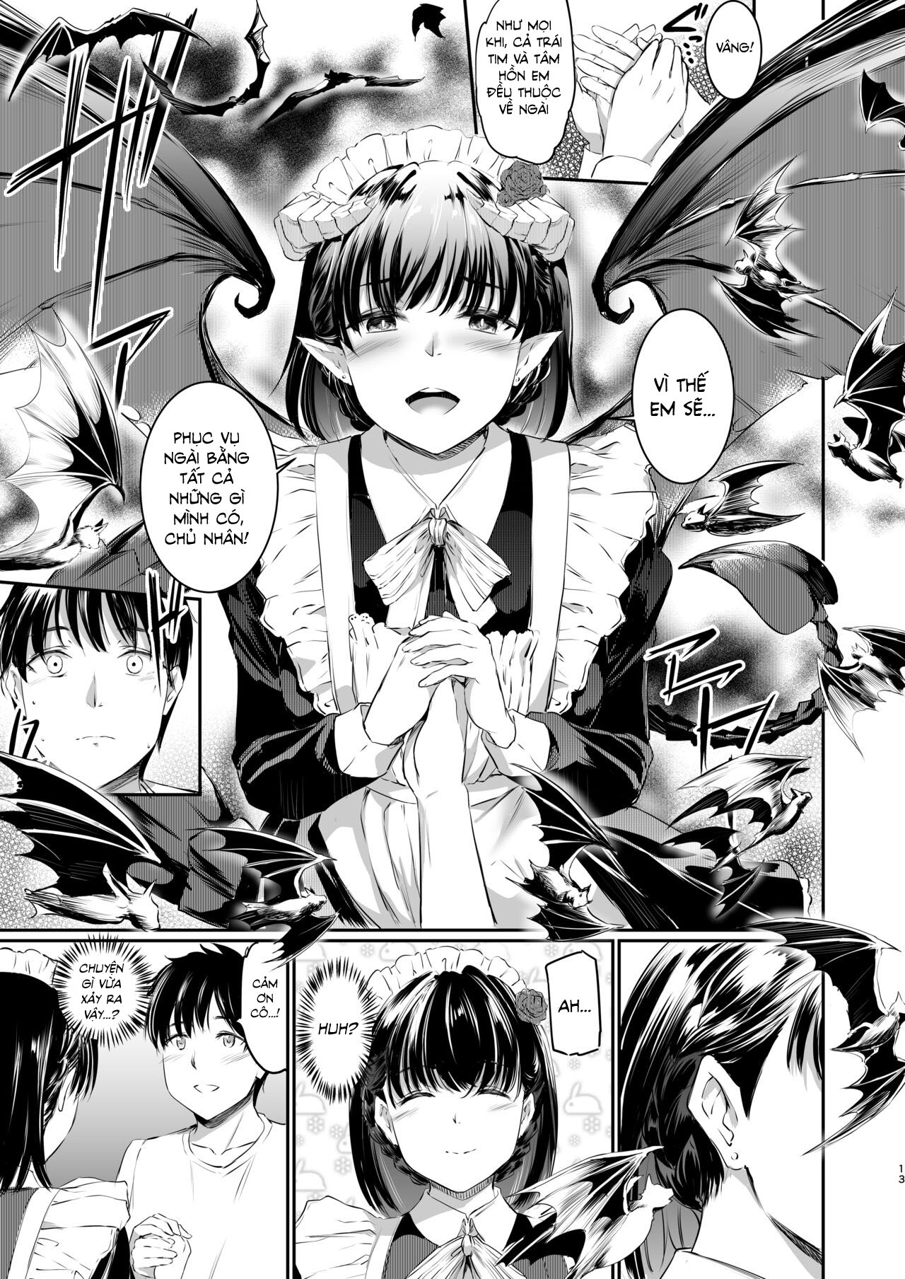 HentaiVN.net - Ảnh 14 - Akuma De Maid - Chương 3