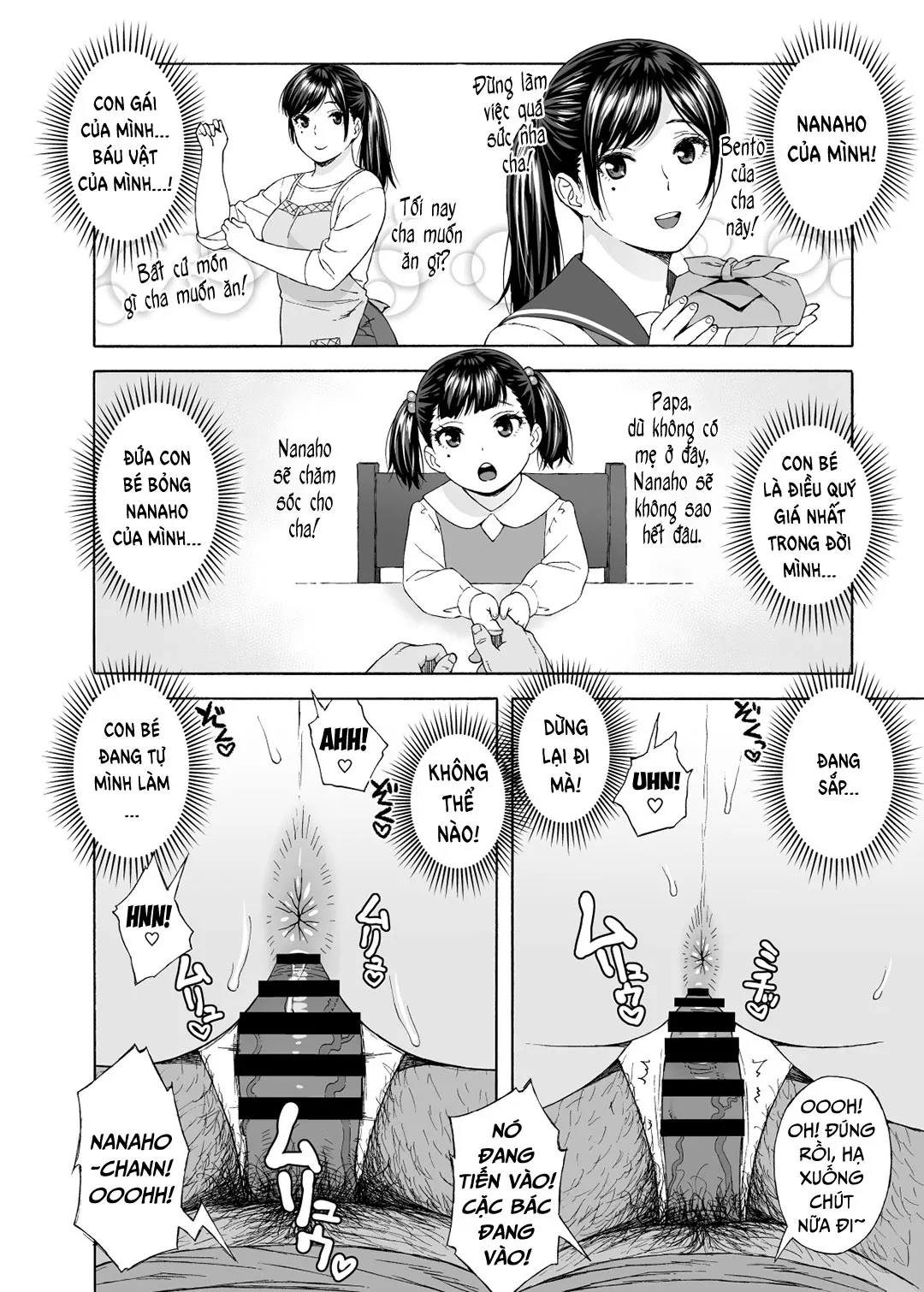 HentaiVN.net - Ảnh 12 - My Little Brother’s Daughter [Otouto no Musume] - Chap 4