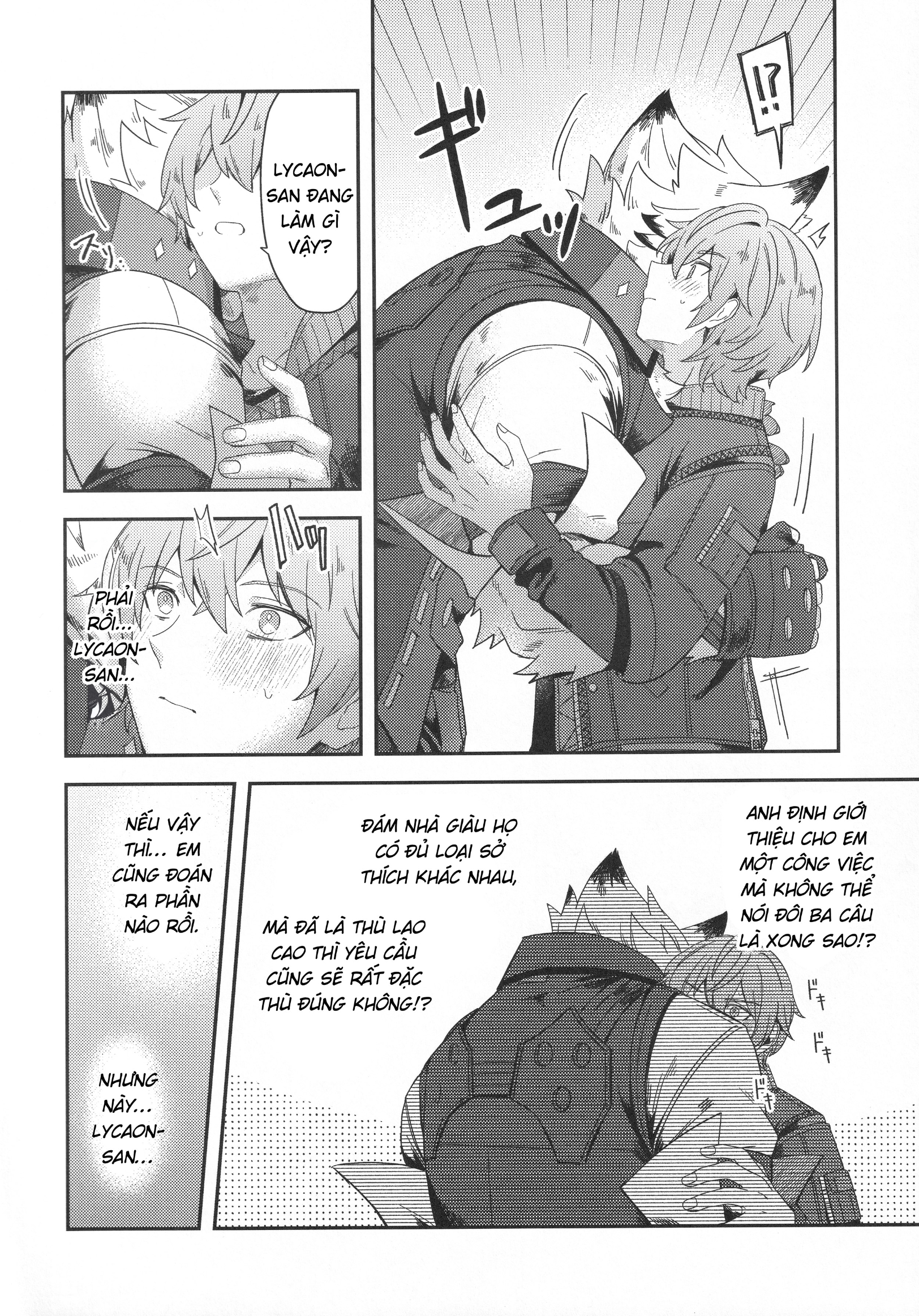 HentaiVN.net - Ảnh 14 - Oshiete Kudasai Lycaon-san - oneshot tạch