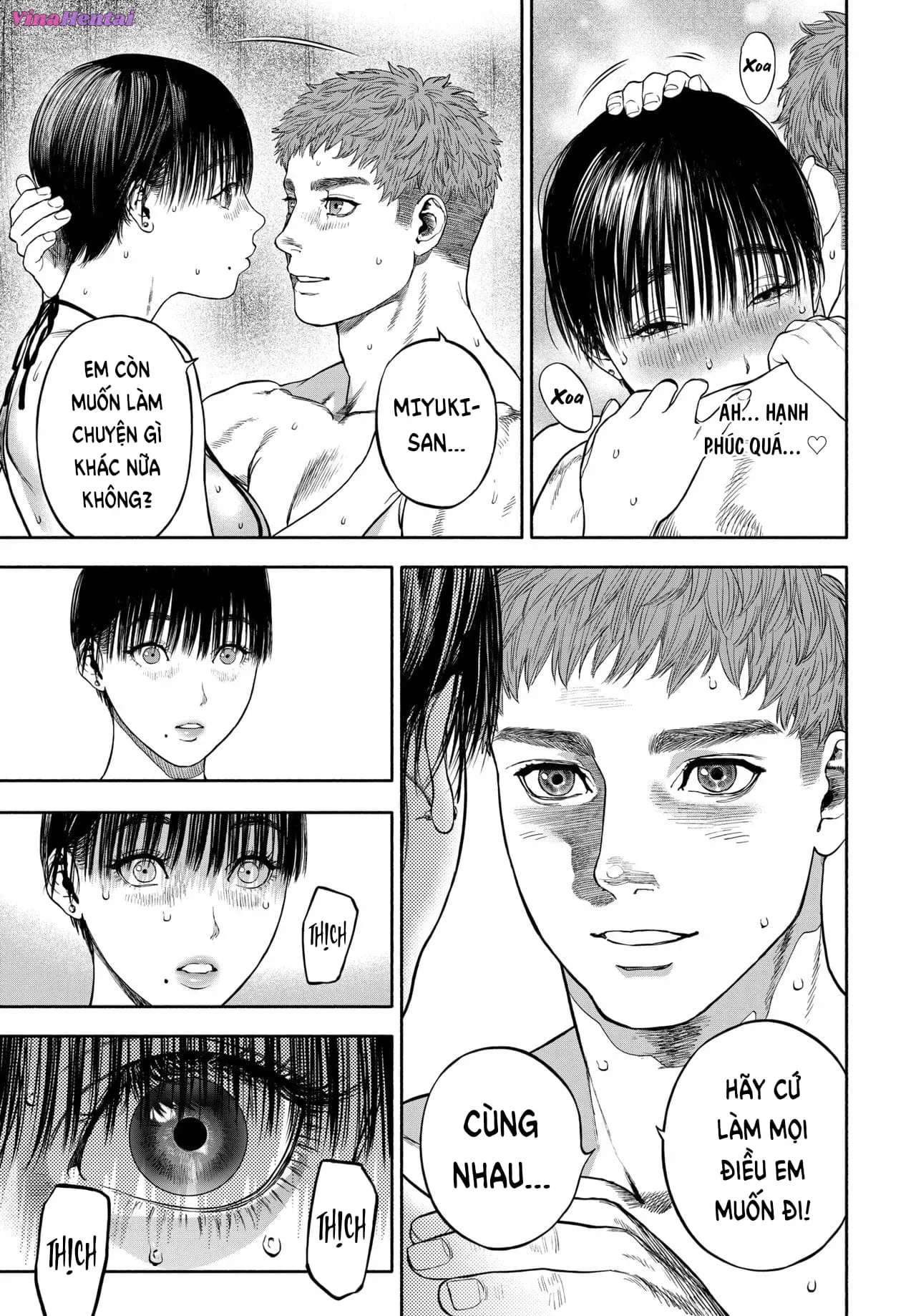 HentaiVN.net - Ảnh 8 - Chuyến Hàng Tình Yêu - Chap 3. Happy Ending