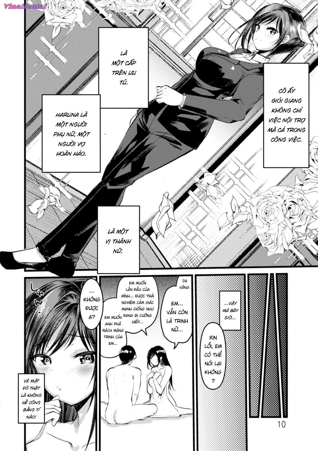 HentaiVN.net - Ảnh 12 - Nhật ký cực dâm đãng của cô vợ - Chap 1