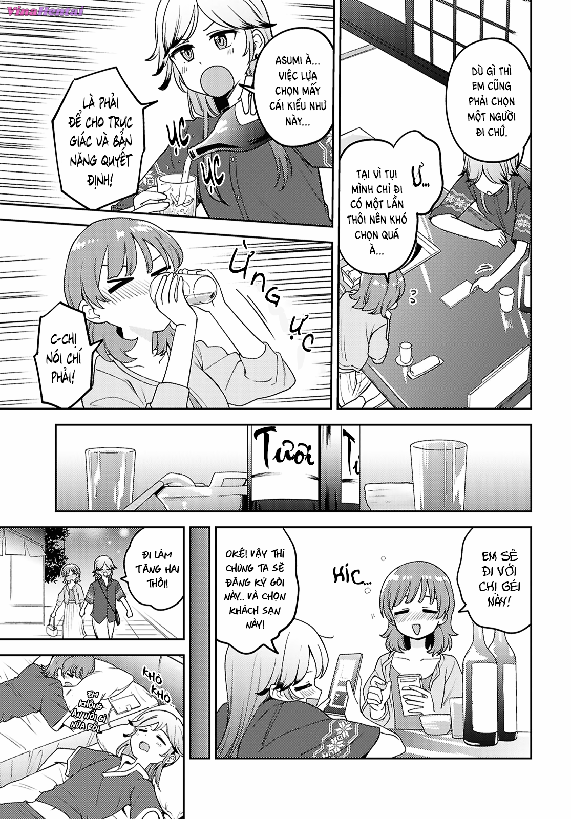 HentaiVN.net - Ảnh 13 - Asumi-chan có hứng thú với Nhà thổ Bách hợp! - Đêm 23