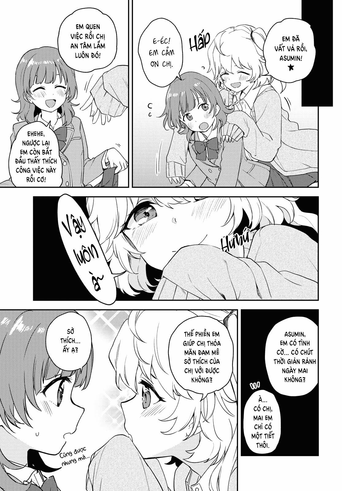 HentaiVN.net - Ảnh 13 - Asumi-chan có hứng thú với Nhà thổ Bách hợp! - Đêm 3