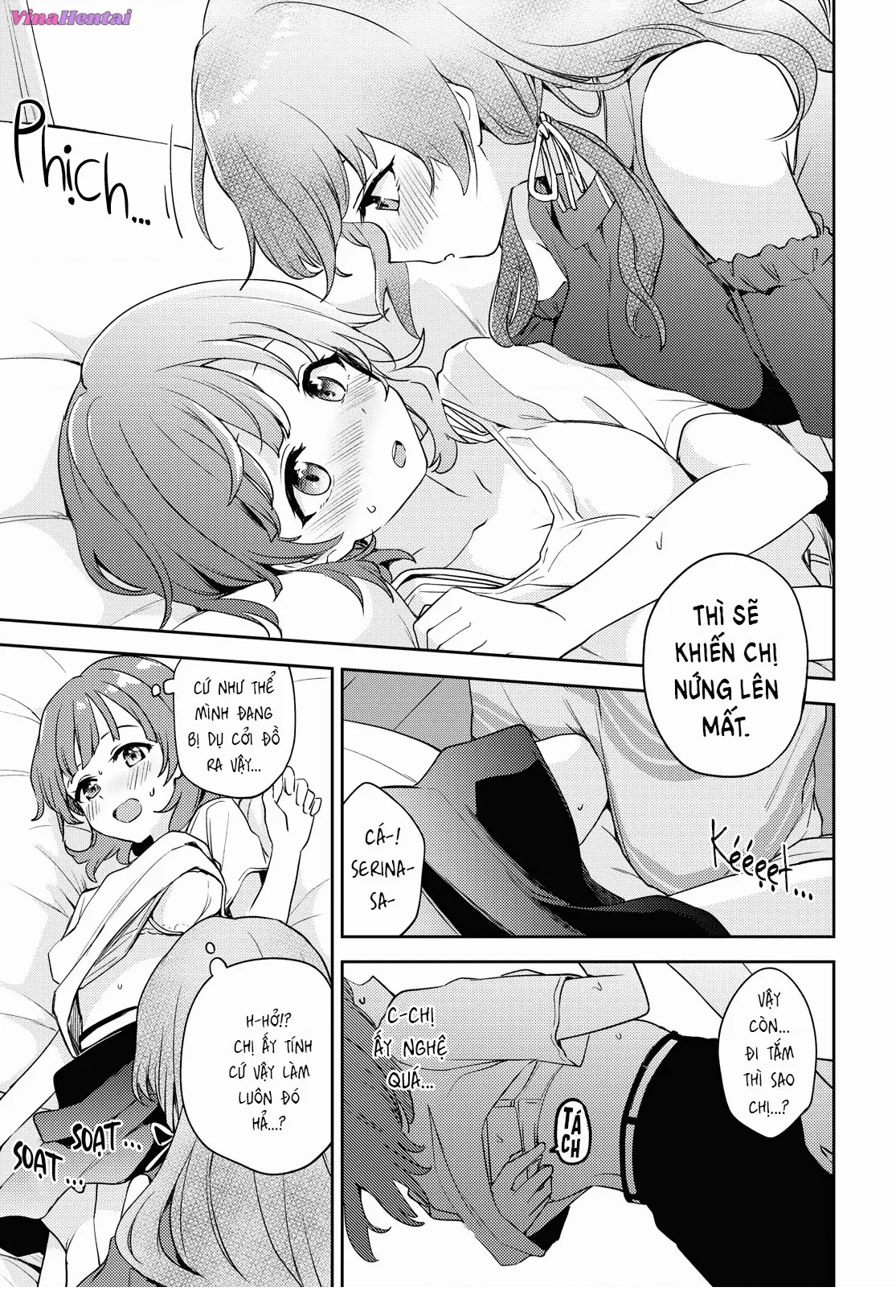 HentaiVN.net - Ảnh 13 - Asumi-chan có hứng thú với Nhà thổ Bách hợp! - Đêm 7