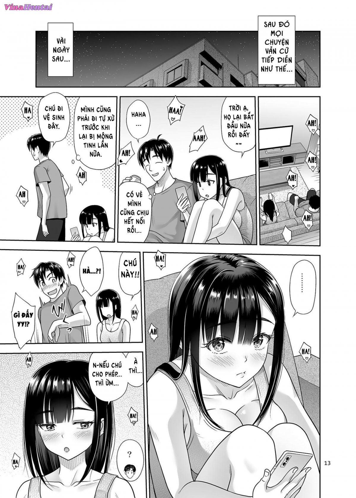 HentaiVN.net - Ảnh 13 - Tôi lấy nó ra giúp bạn nhé? - Oneshot