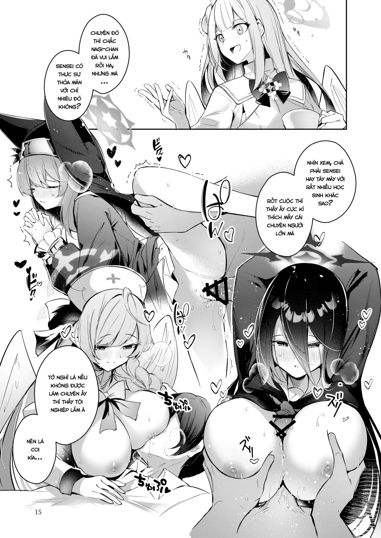 HentaiVN.net - Ảnh 14 - Nhưng em mới là người được Sensei yêu thương nhất cơ mà????? - Oneshot