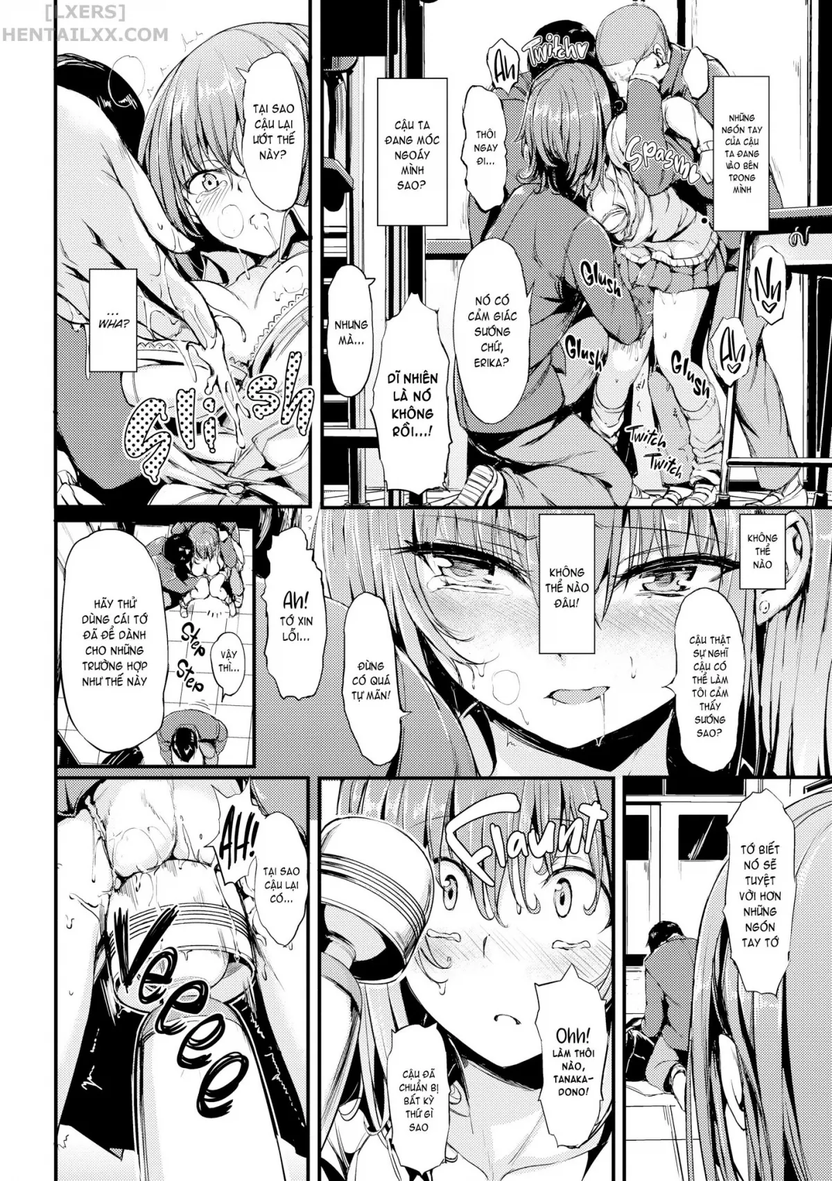 HentaiVN.net - Ảnh 13 - Lovely Kaede & Suzu ❤️ - Chap 8