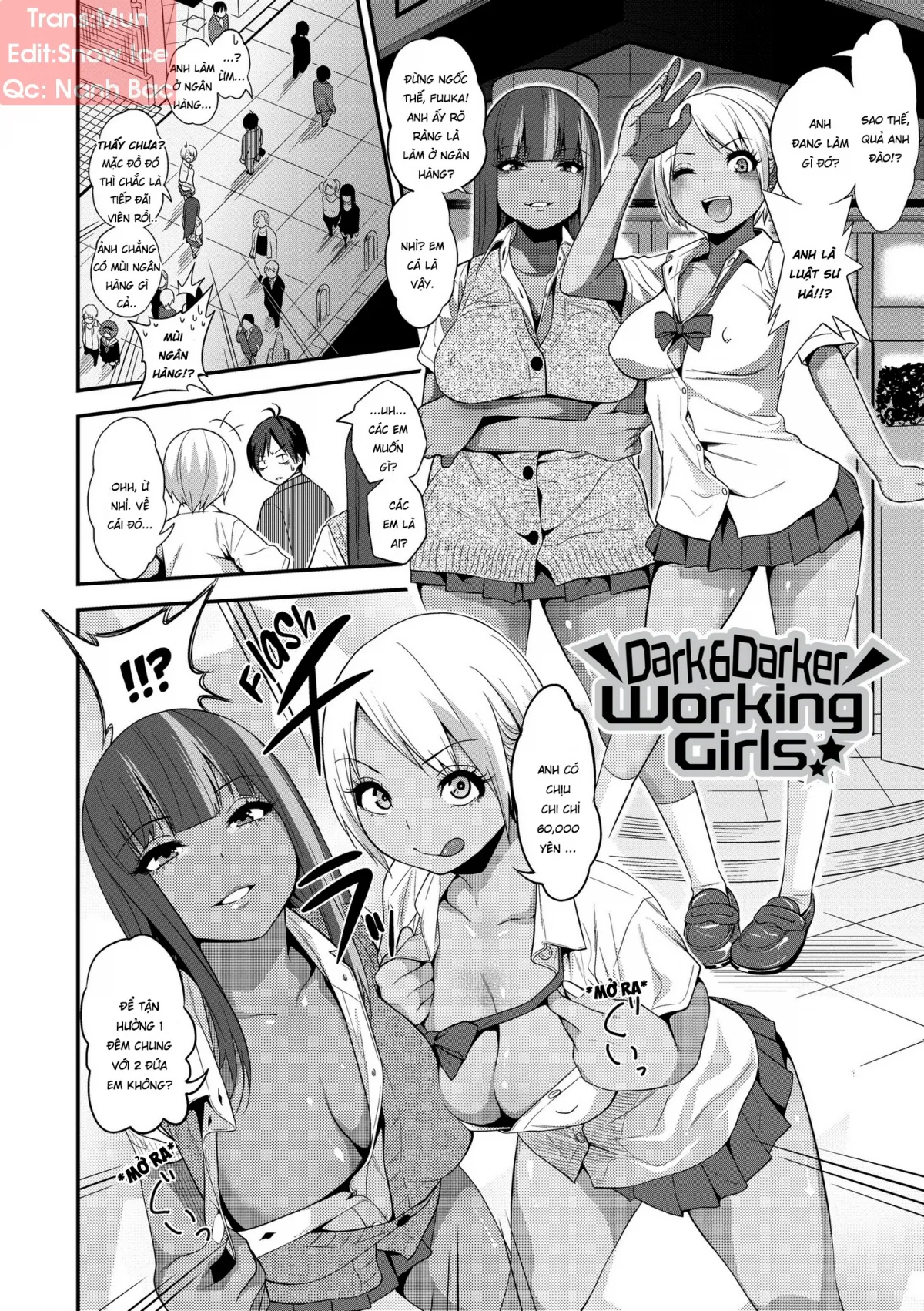 HentaiVN.net - Ảnh 13 - Kogals, Sluts, and Whatever [Dark & Darker Working Girls;Edumacated Girl; A Beast Can't Change Its Spots; Cold Slutty Student Council President; Hichijime-kun's Juunijigaoka-san Route; Love Trap Go Steady] - Chap 1 - Dark & Darker Working Girls