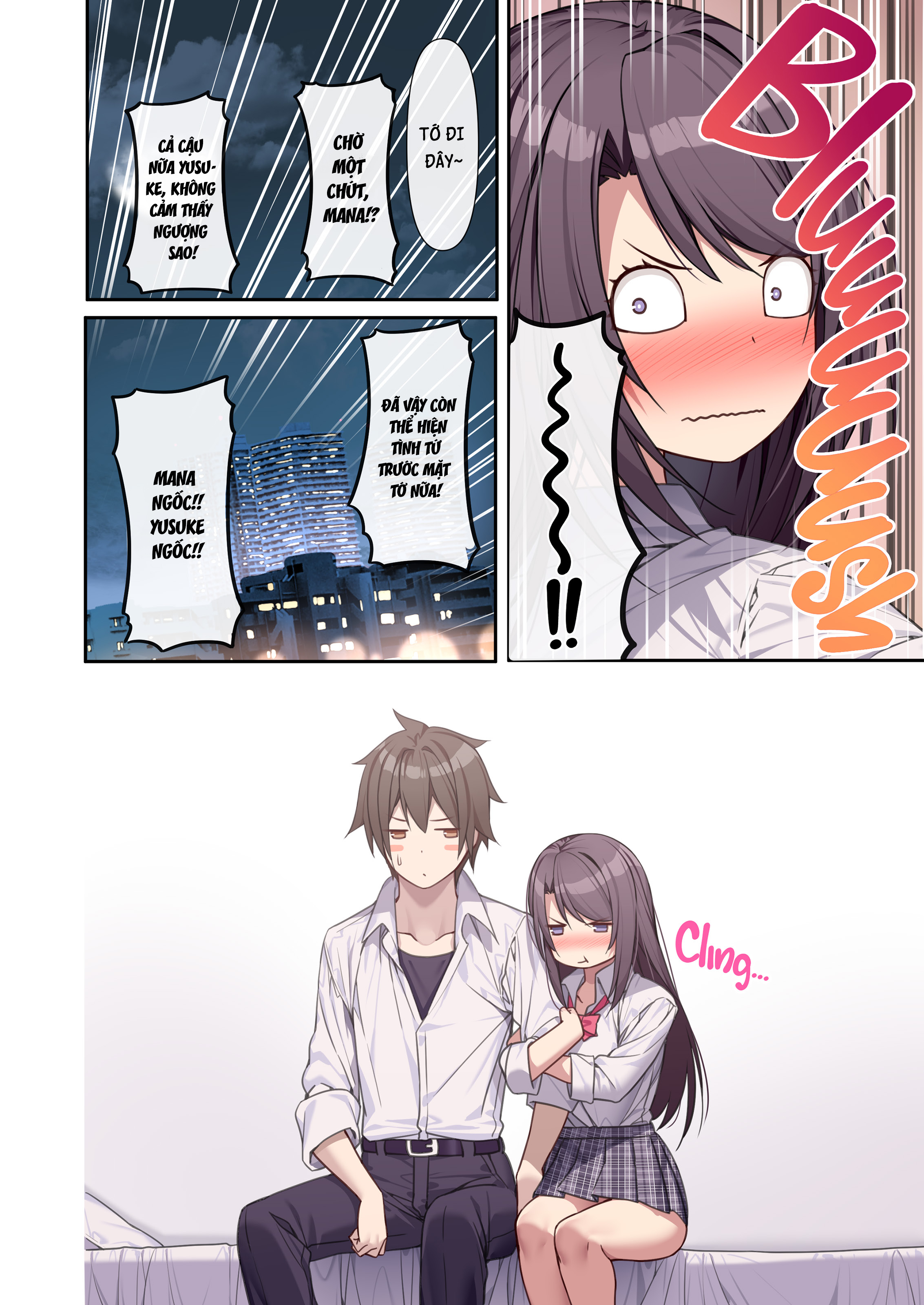 HentaiVN.net - Ảnh 14 - Bạn gái luân phiên - Mối tình tay ba - Oneshot