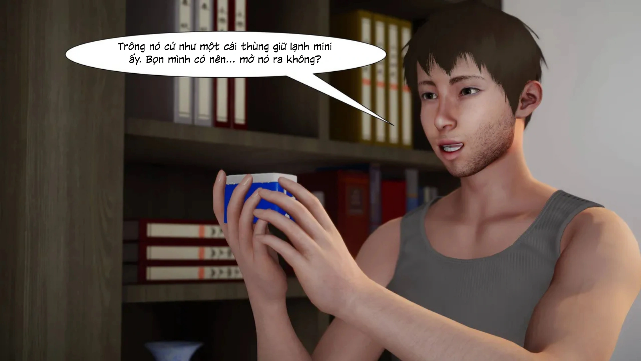 HentaiVN.net - Ảnh 14 - BẠN TÔI ĐÃ BIẾN THÀNH MỘT BỘ ĐỒ DA NGƯỜI - Chap 1
