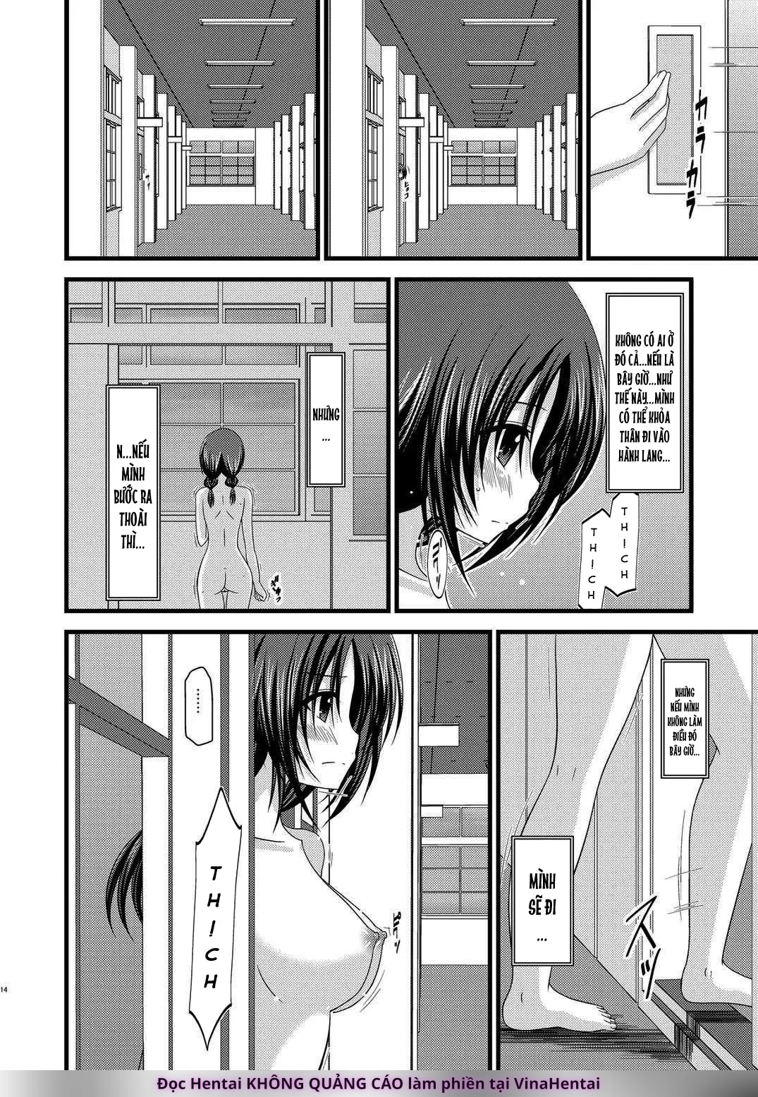 HentaiVN.net - Ảnh 12 - Nhật Ký Thiếu Nữ Khỏa Thân [Roshutsu Shoujo Nikki; Exhibitionist Girl Diary] - Chap 2