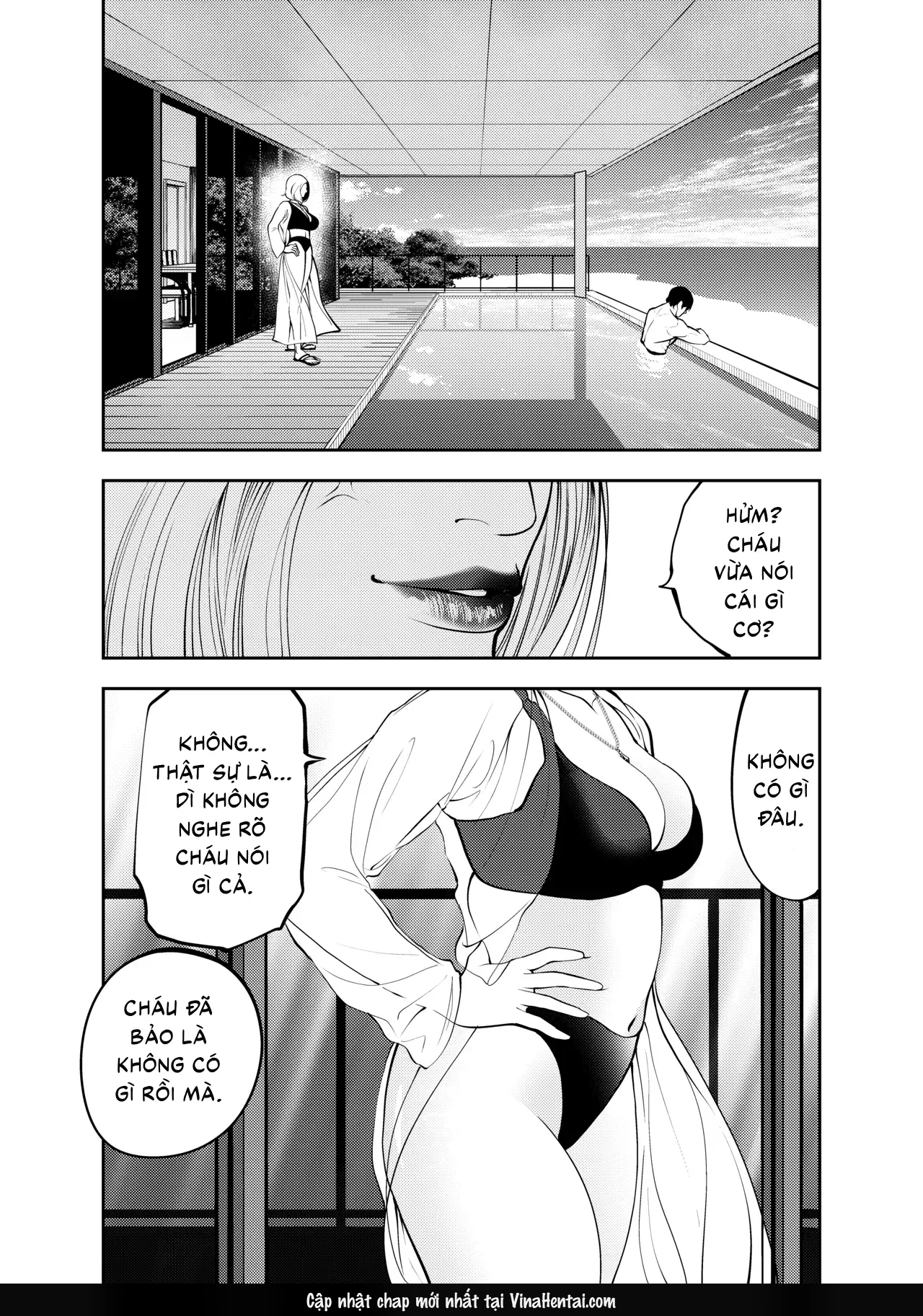 HentaiVN.net - Ảnh 14 - Ở nhà nghỉ bãi biển cùng dì - Oneshot