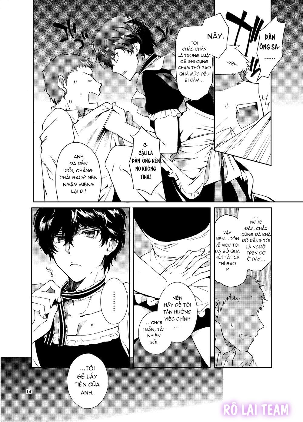 HentaiVN.net - Ảnh 13 - Playing Joker ~Mob x Shujinkou Soushuuhen~ (Persona 5) - Chap 1