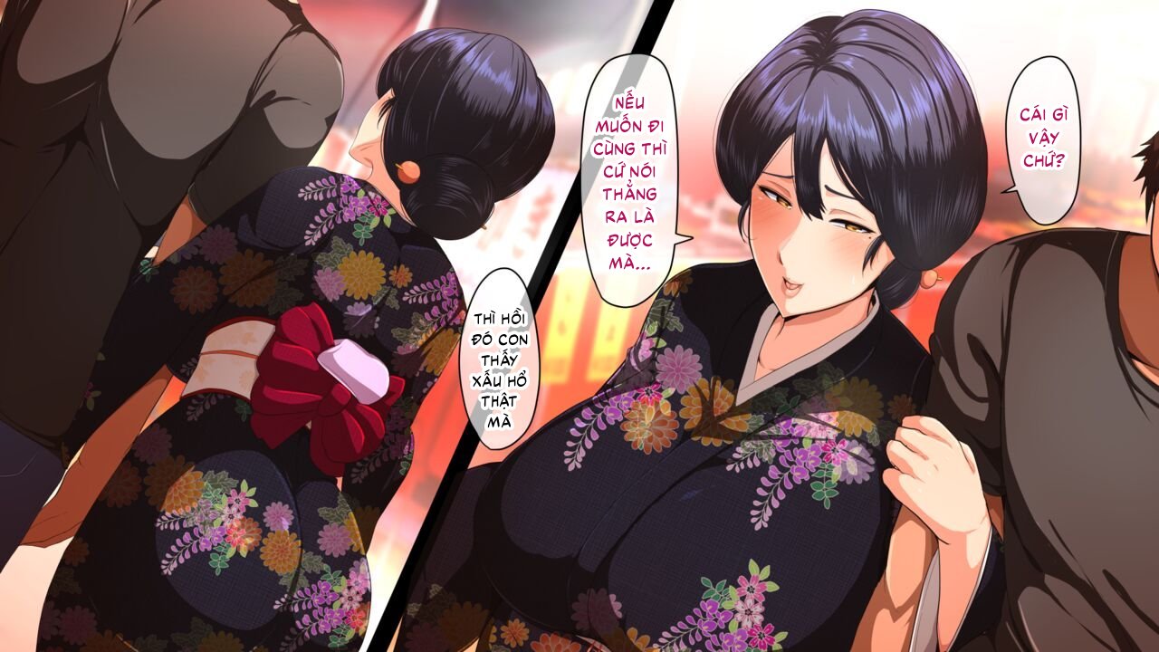 HentaiVN.net - Ảnh 5 - Natsu Koi Haha ~Black Kigyou de Tsubureta Ore to Kaa-san no Ichika no Koi~ - Chap 3