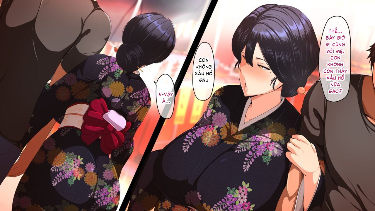 HentaiVN.net - Ảnh 6 - Natsu Koi Haha ~Black Kigyou de Tsubureta Ore to Kaa-san no Ichika no Koi~ - Chap 3